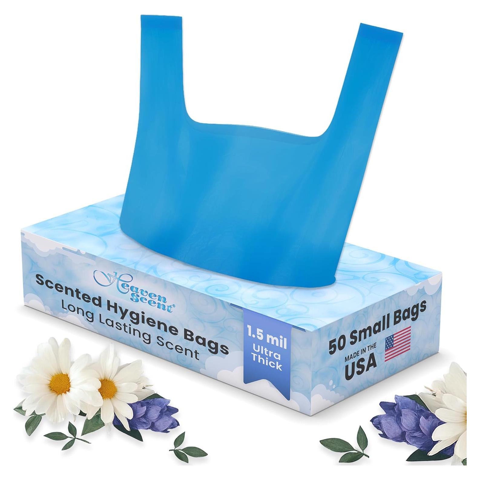 Bolsas de Higiene Heaven Scent 50 Unidades Aromatizadas Talco