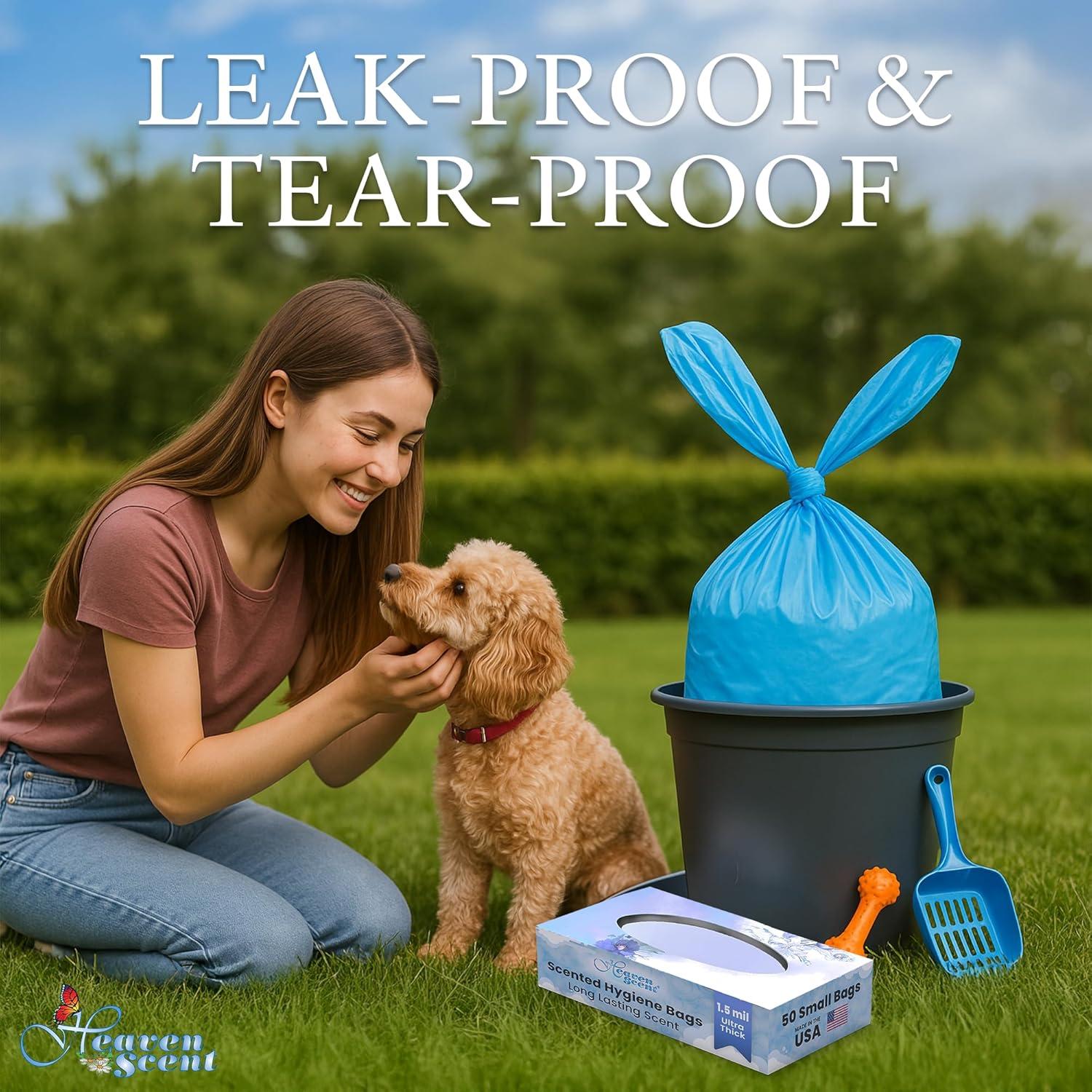 Bolsas de Higiene Heaven Scent 50 Unidades Aromatizadas Talco