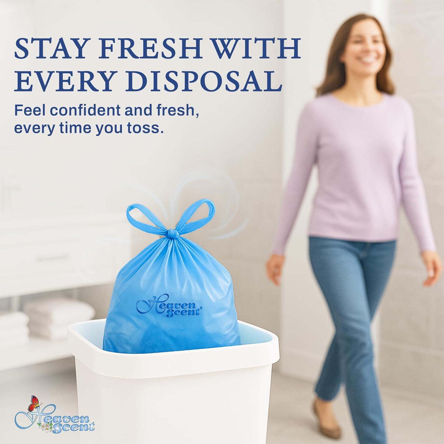 Bolsas de Higiene Heaven Scent 50 Unidades Aromatizadas Talco
