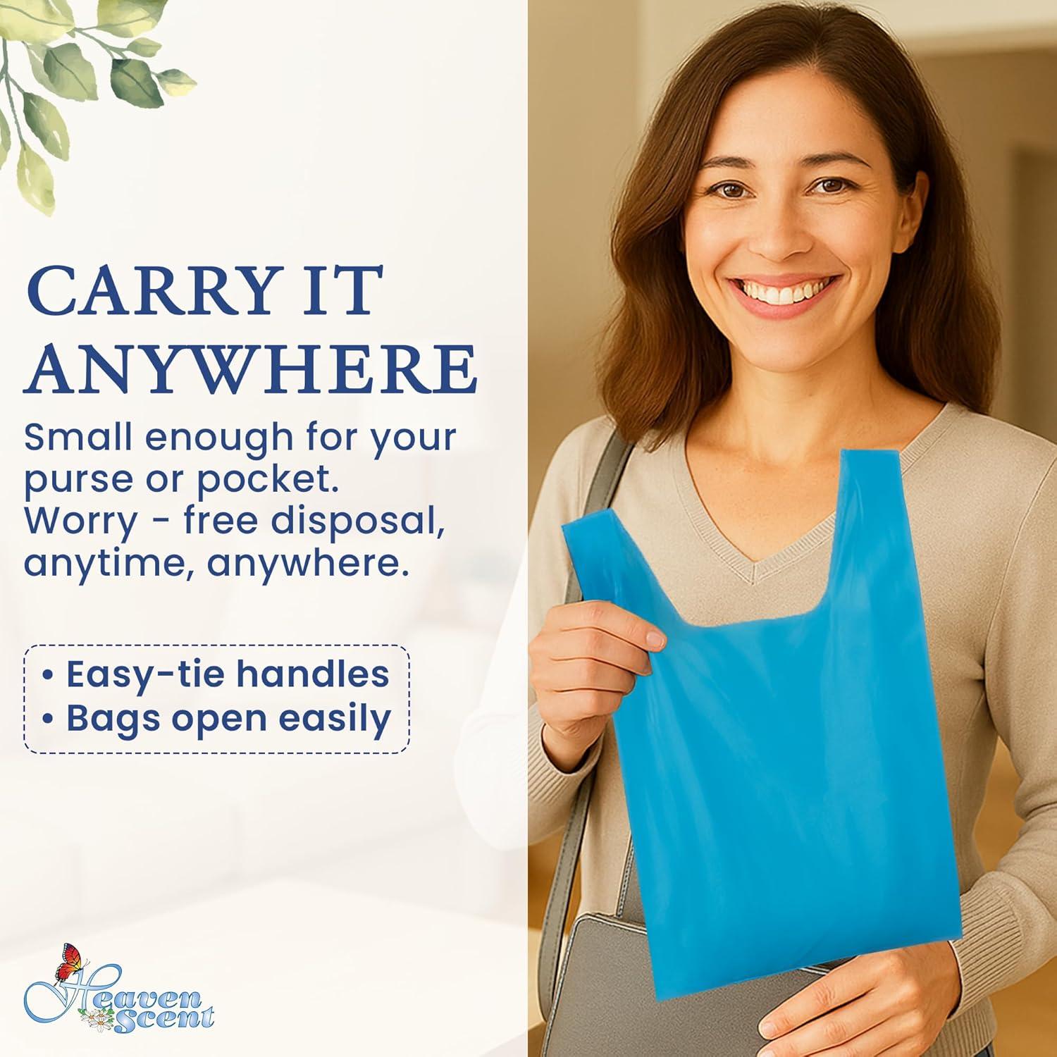 Bolsas de Higiene Heaven Scent 50 Unidades Aromatizadas Talco