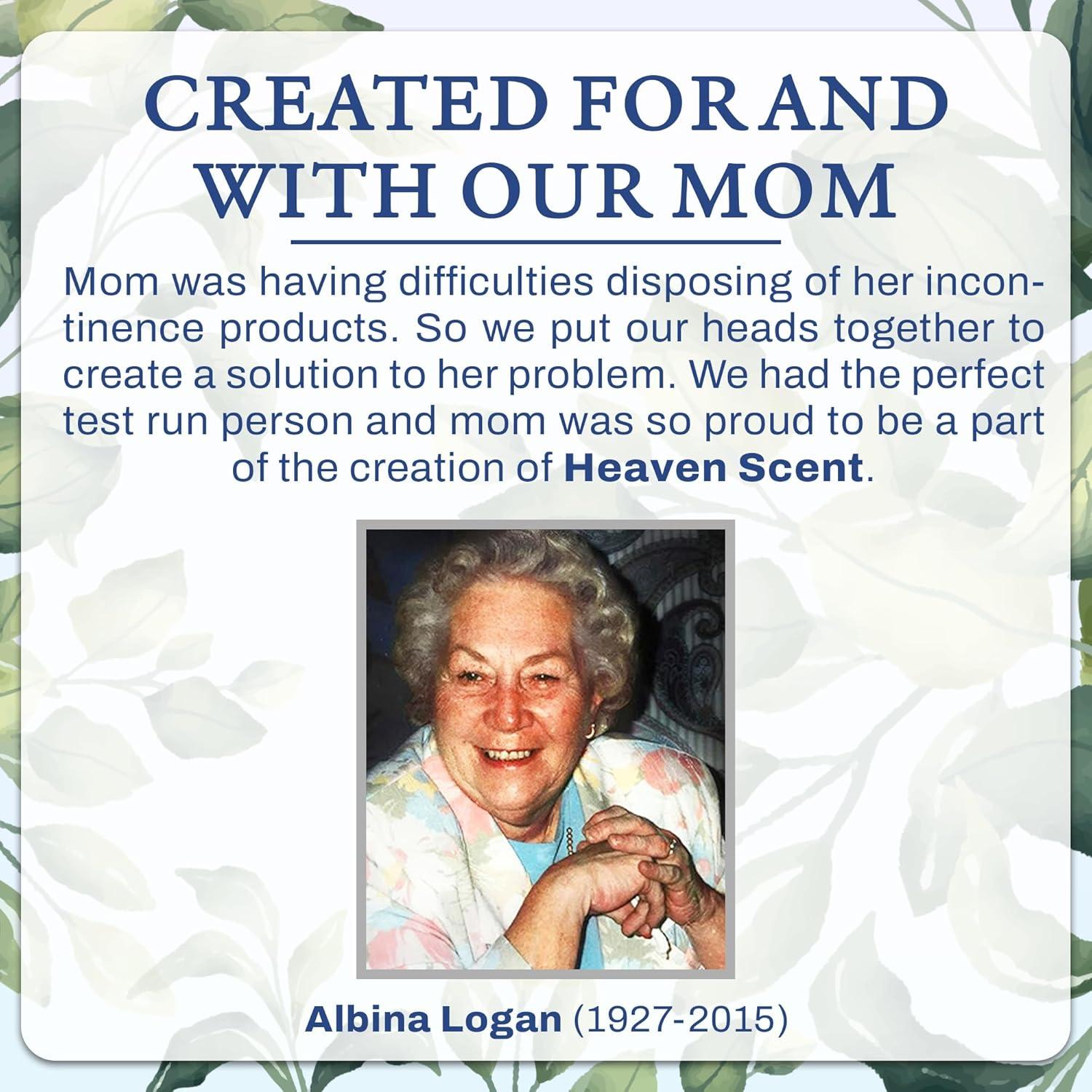 Bolsas de Higiene Heaven Scent 50 Unidades Aromatizadas Talco