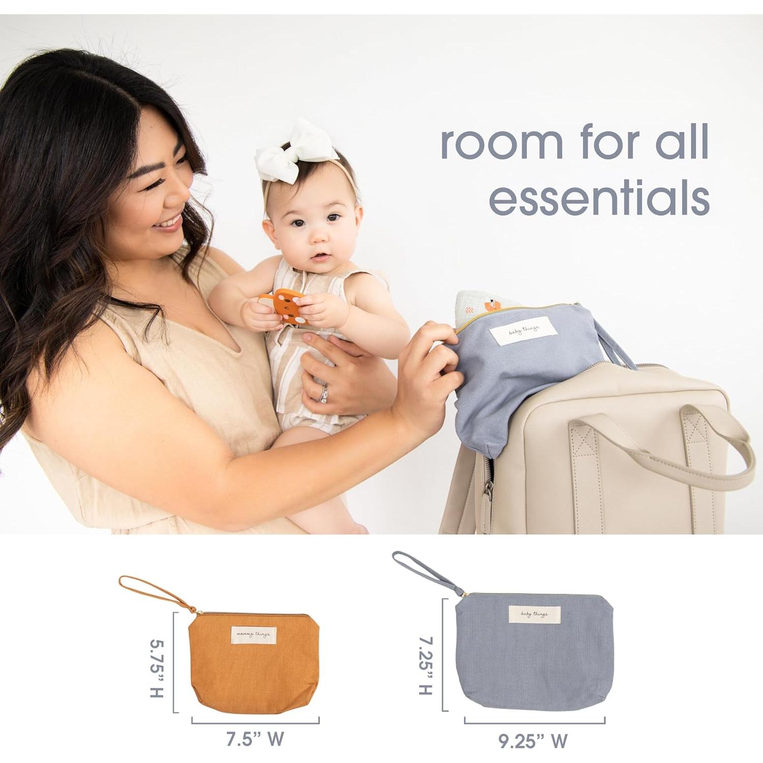 Juego de Bolsas Pearhead Cosas de Mamá y Bebé - Set 2 Piezas