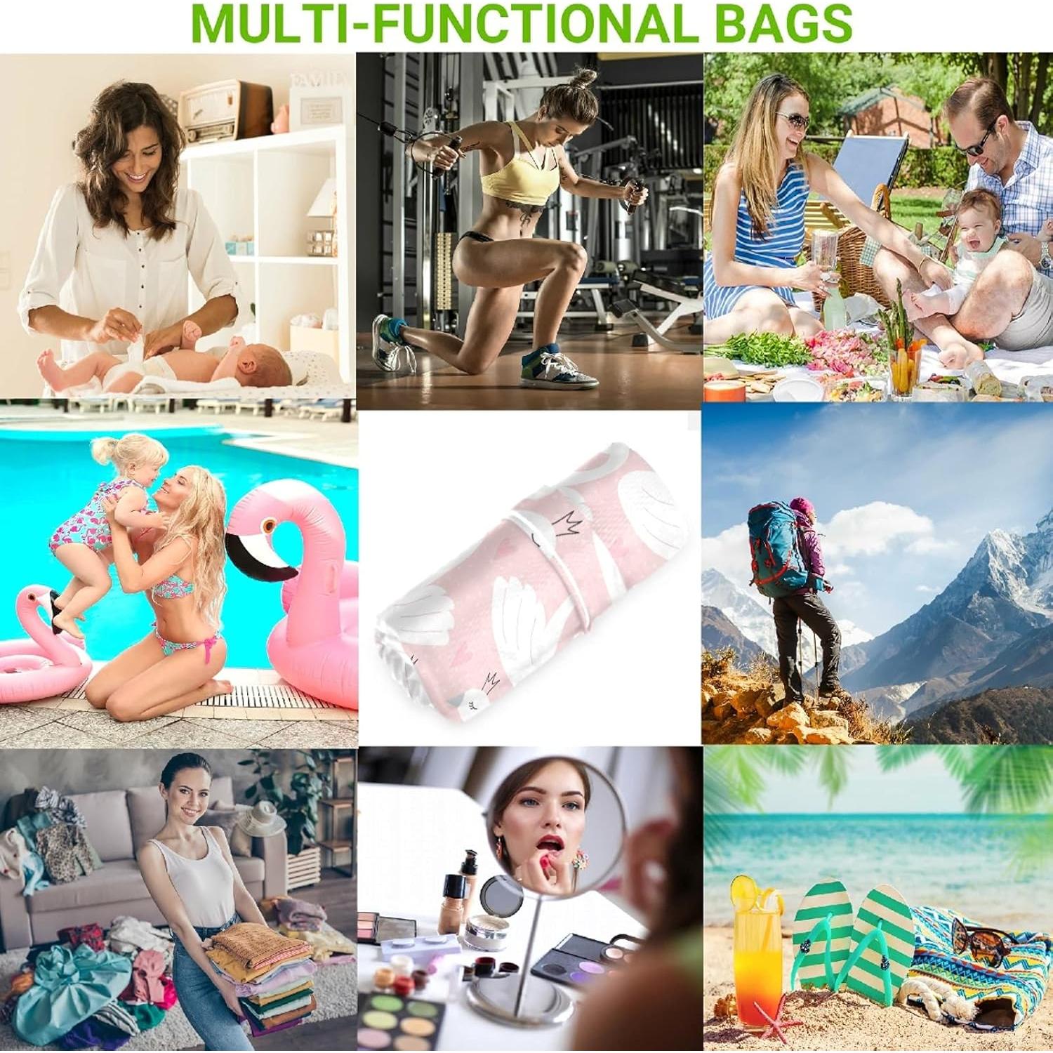 Bolsa Húmeda Reutilizable Visesunny 30x36cm con Cremallera