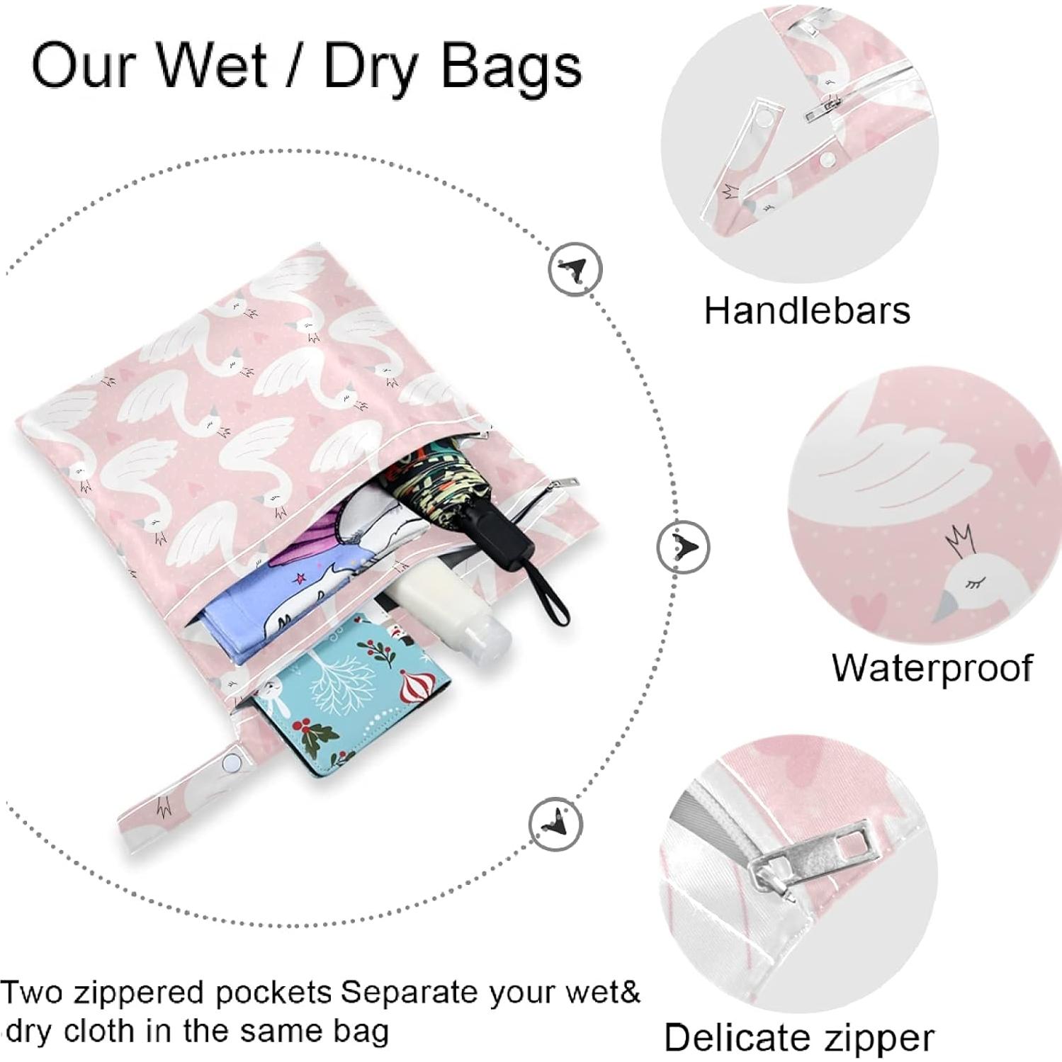 Bolsa Húmeda Reutilizable Visesunny 30x36cm con Cremallera