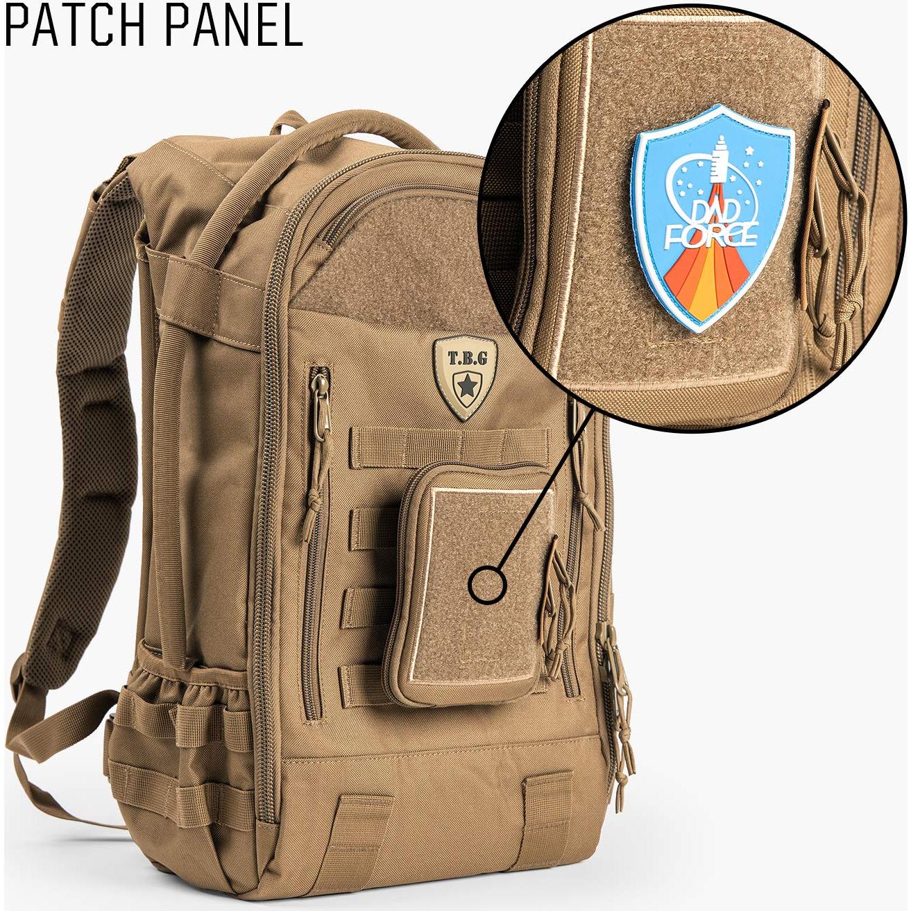 Bolsa de Desechos de Pañales Táctica TBG - Marrón Coyote