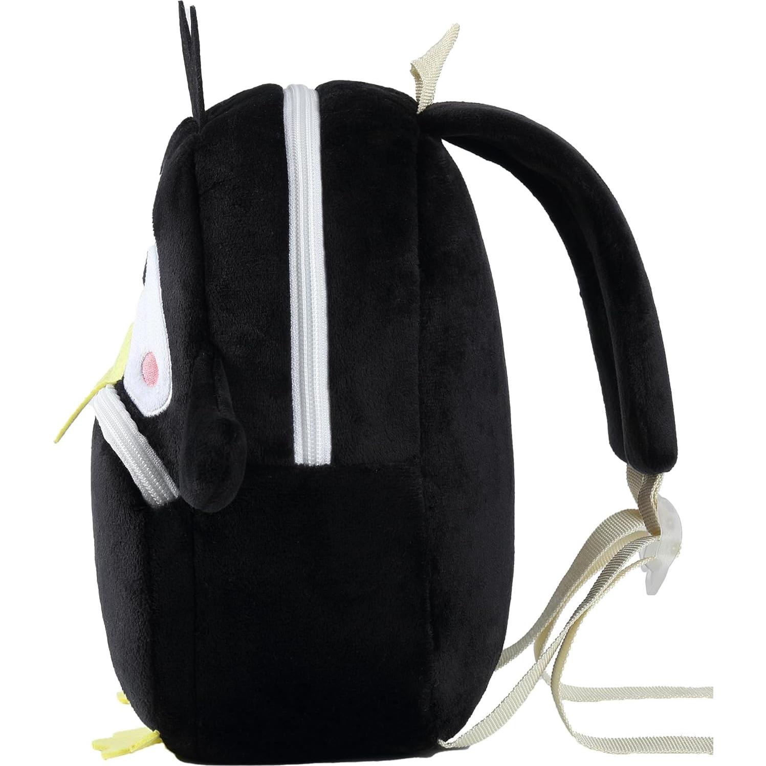 Mochila Infantil MICHLEY Pingüino Negro 24x10x26 cm