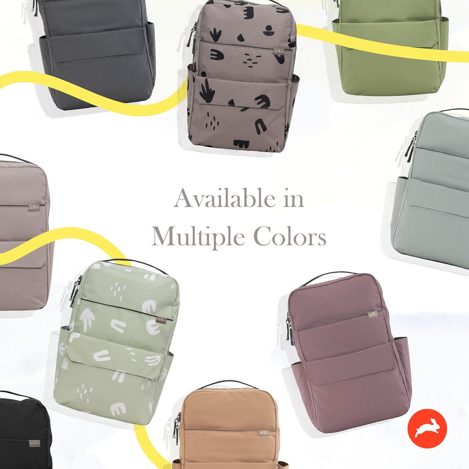 Mochila para Pañales Red Rovr Roo Malva 11 Bolsillos Resistente