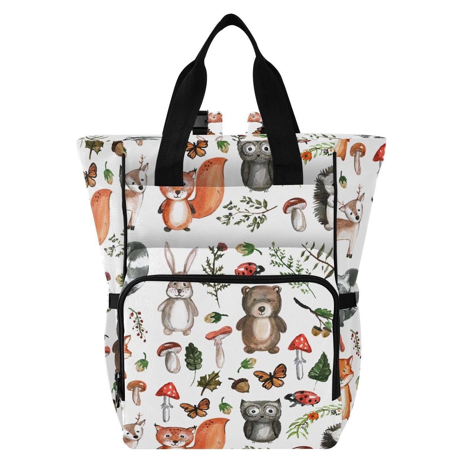 Mochila de Pañales Unisex Emelivor con Bolsillos Aislados 10L