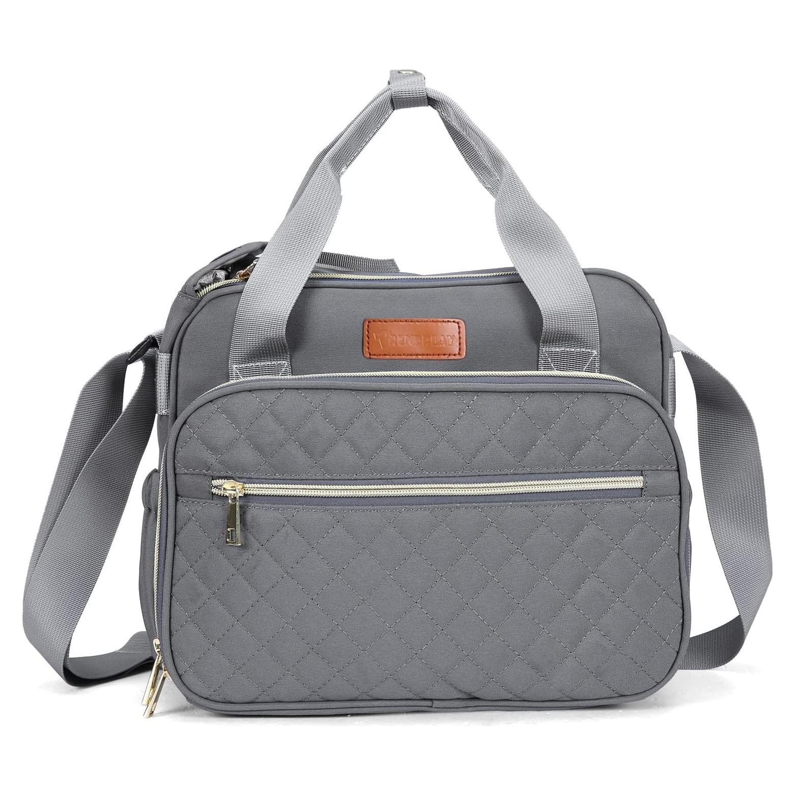Bolsa de Pañales TRENDPLAY DM0410 Gris - Organizador Maternidad