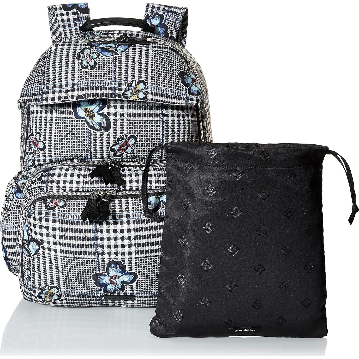 Mochila de Pañales Vera Bradley Cuadro Bedford 40.6x30.5cm