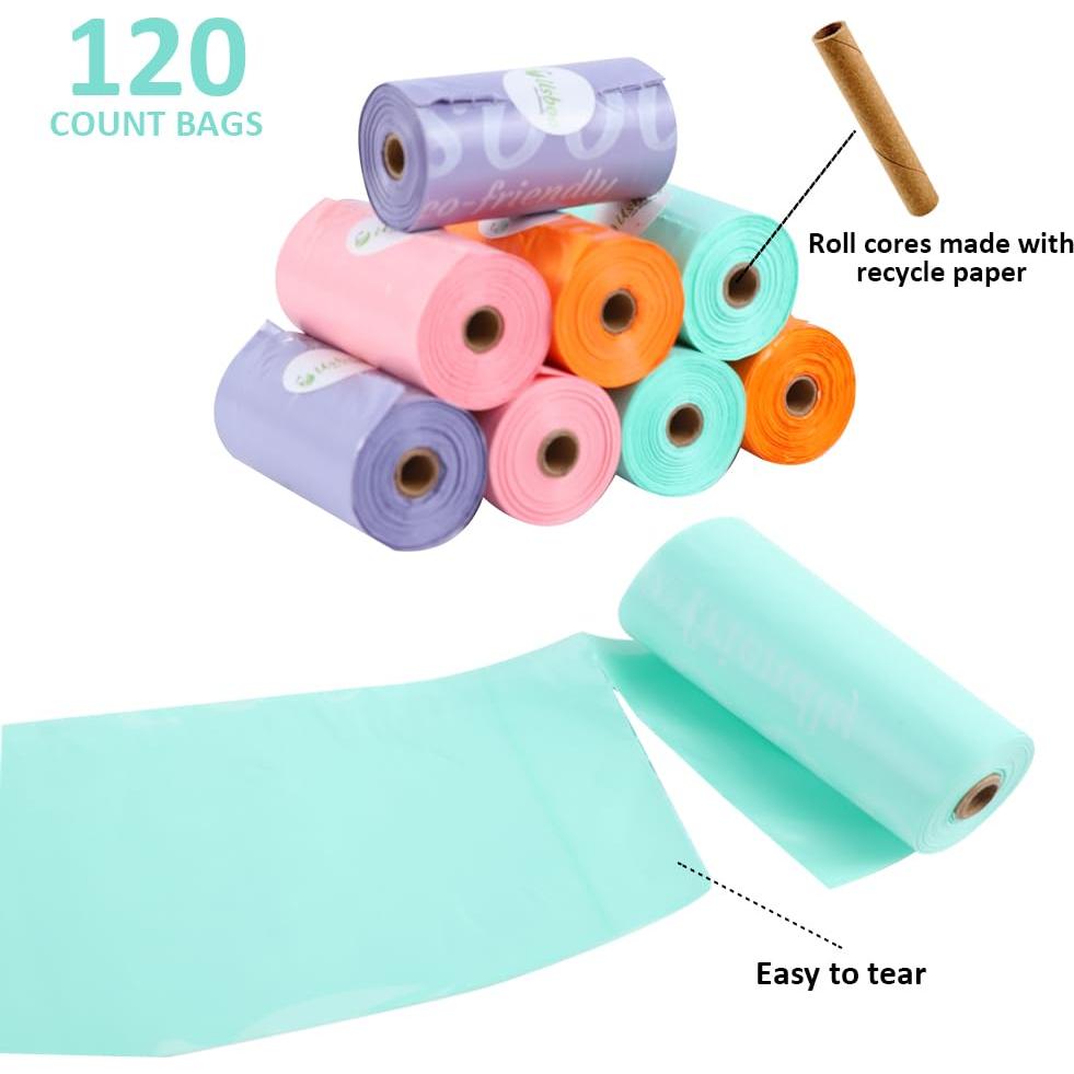 Bolsas Desechables para Pañales Usboo - 120 Unidades Arcoíris