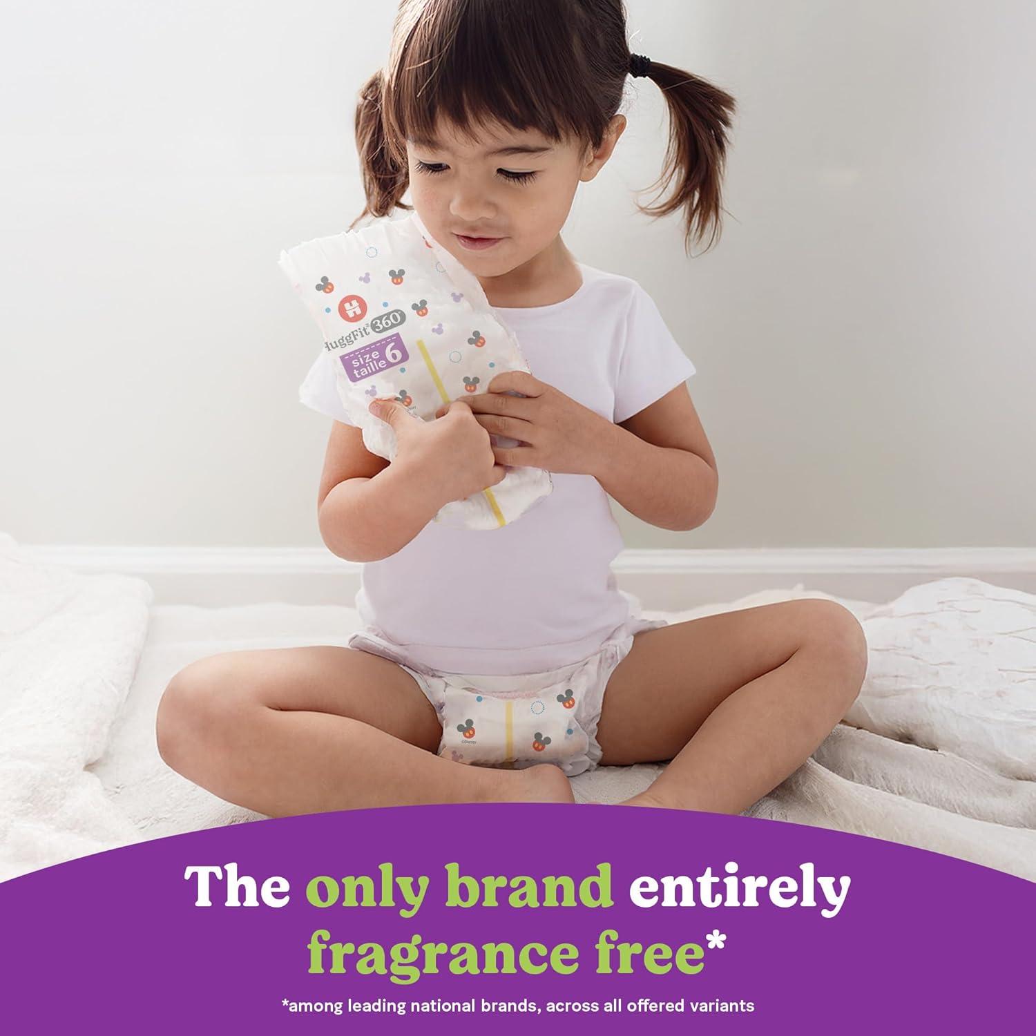 Pañales Huggies Little Movers HuggFit 360° Talla 5 - 128 Unidades