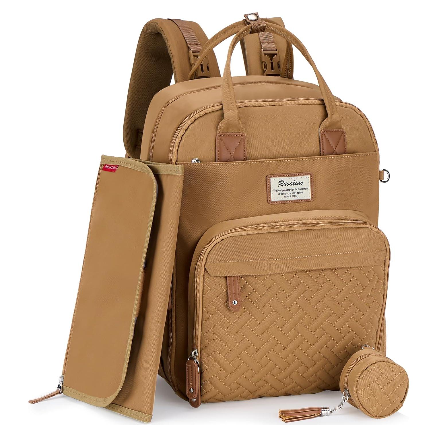 Mochila de Pañales Ruvalino Multifuncional Impermeable 30L