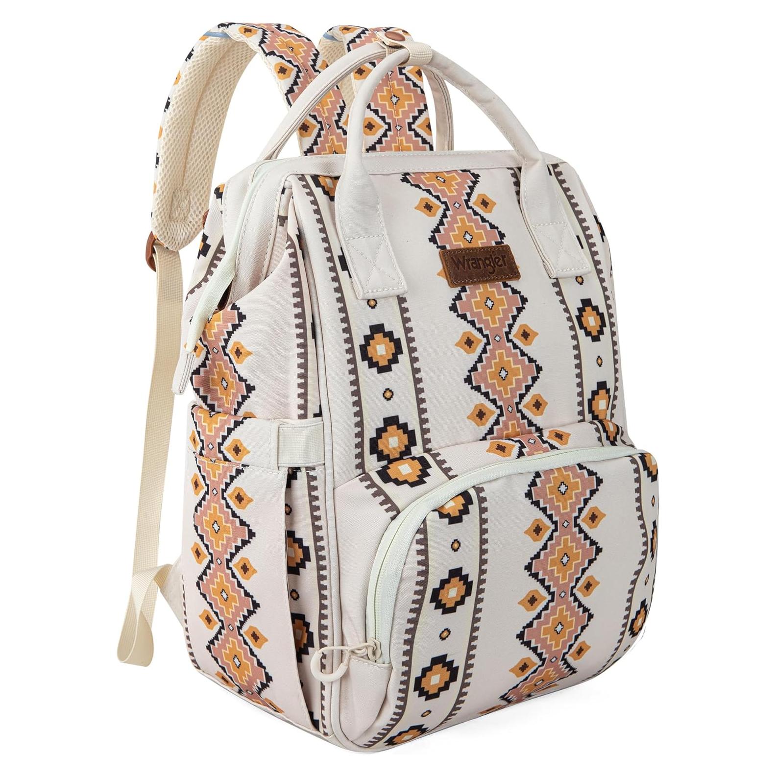 Mochila de Pañales Wrangler Callie Aztec-Tan 20L
