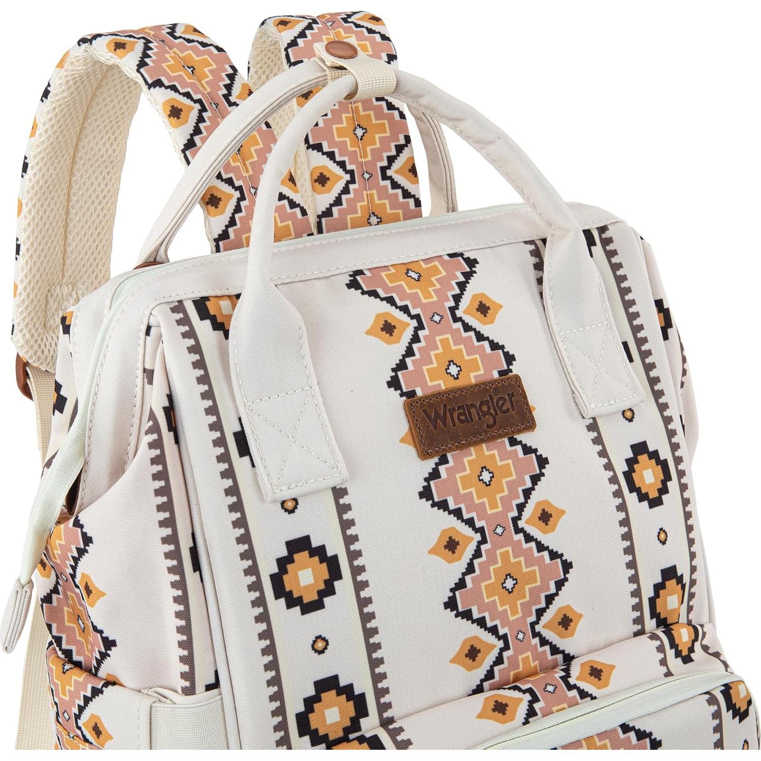 Mochila de Pañales Wrangler Callie Aztec-Tan 20L