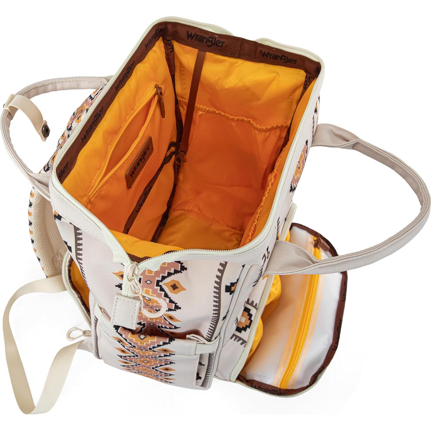 Mochila de Pañales Wrangler Callie Aztec-Tan 20L