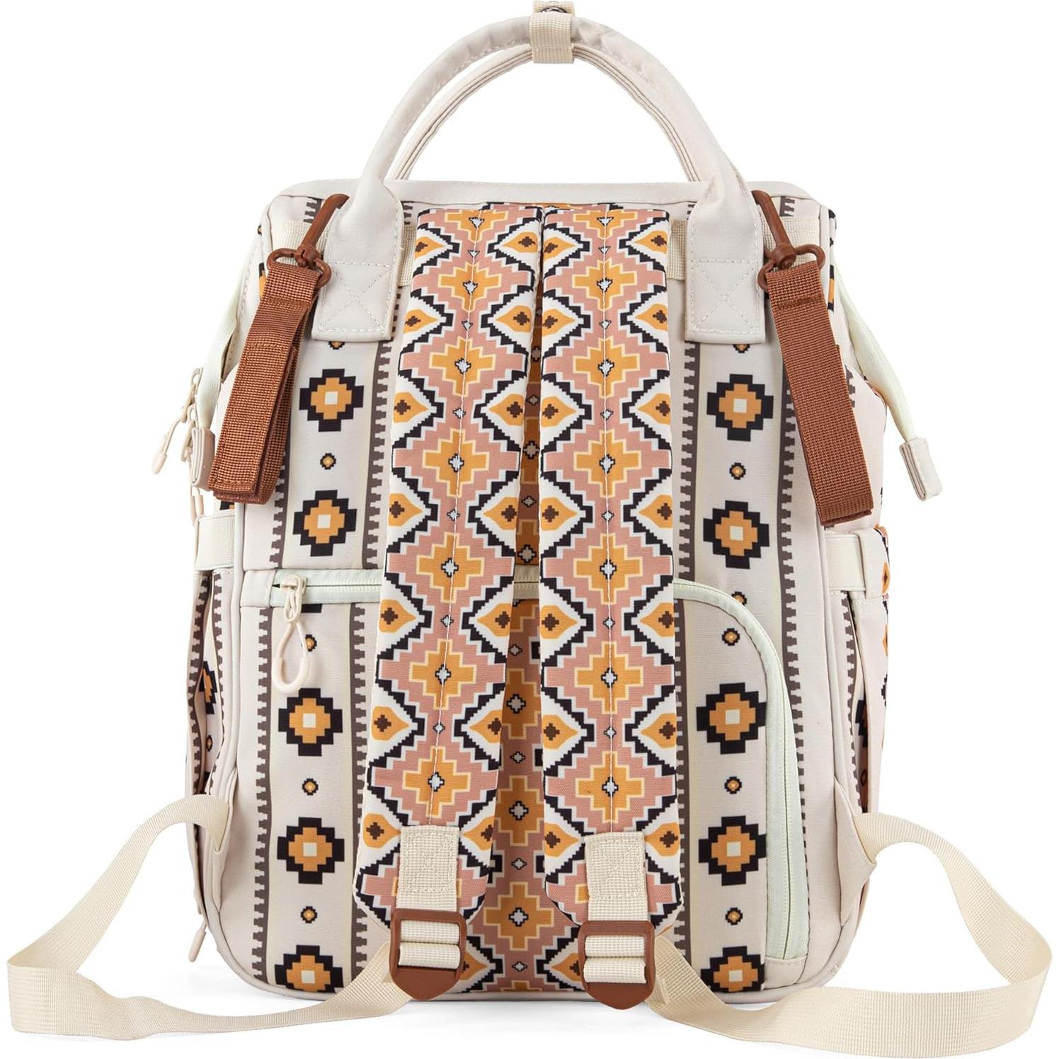Mochila de Pañales Wrangler Callie Aztec-Tan 20L