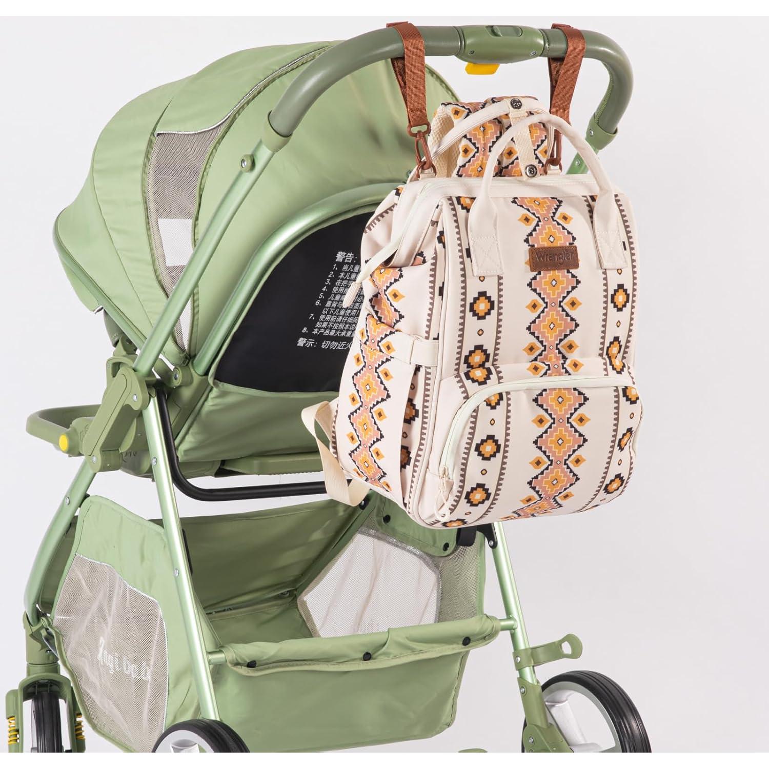 Mochila de Pañales Wrangler Callie Aztec-Tan 20L