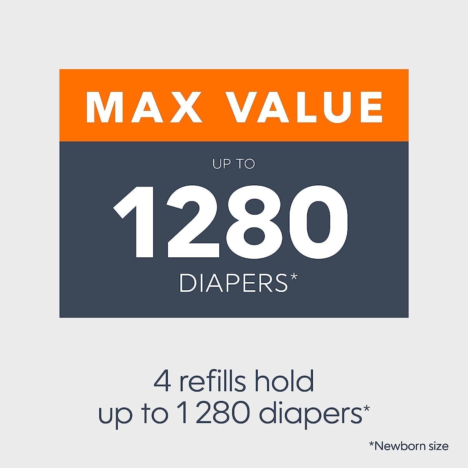 Recarga Redonda Diaper Genie Essentials 4 Pk - 1280 Pañales