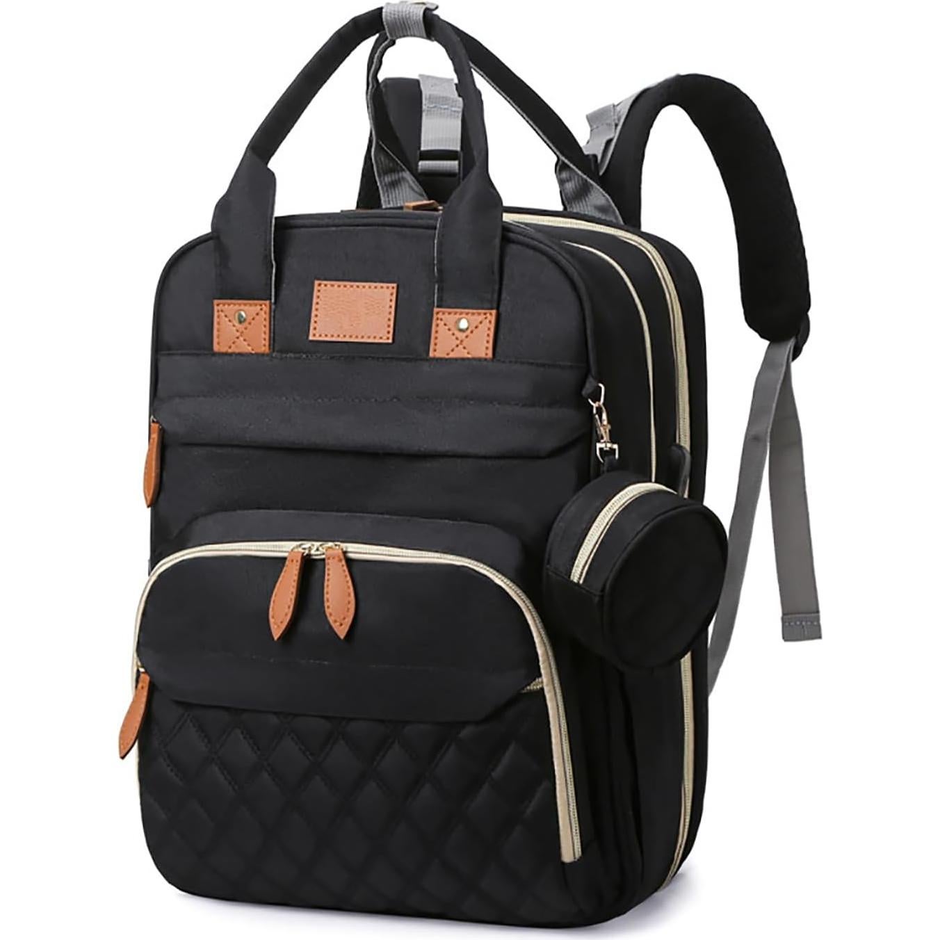 Mochila para Pañales BosiBozi Negra Impermeable 20L