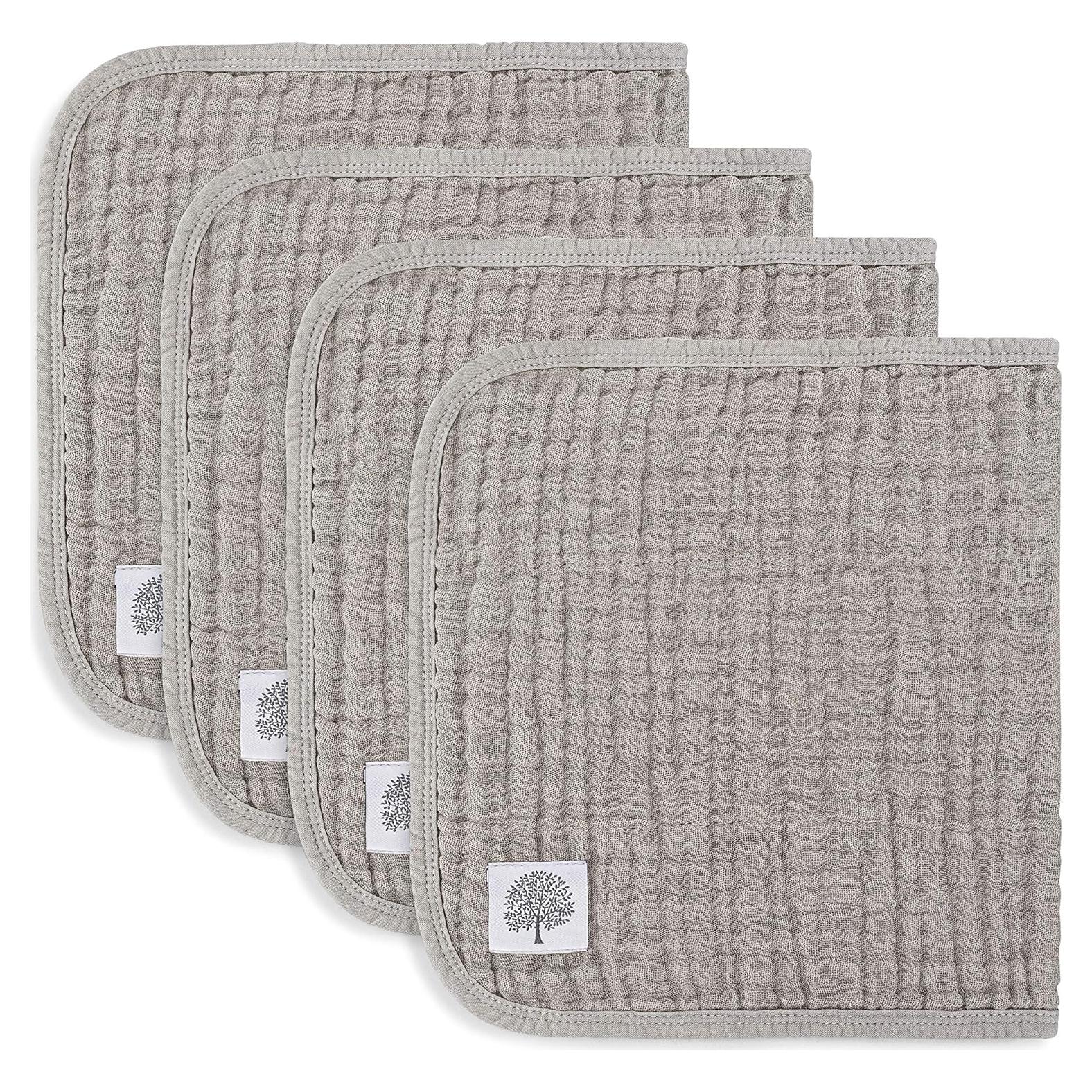 Pañales para Eructar Parker Baby Co. 100% Algodón Set de 4