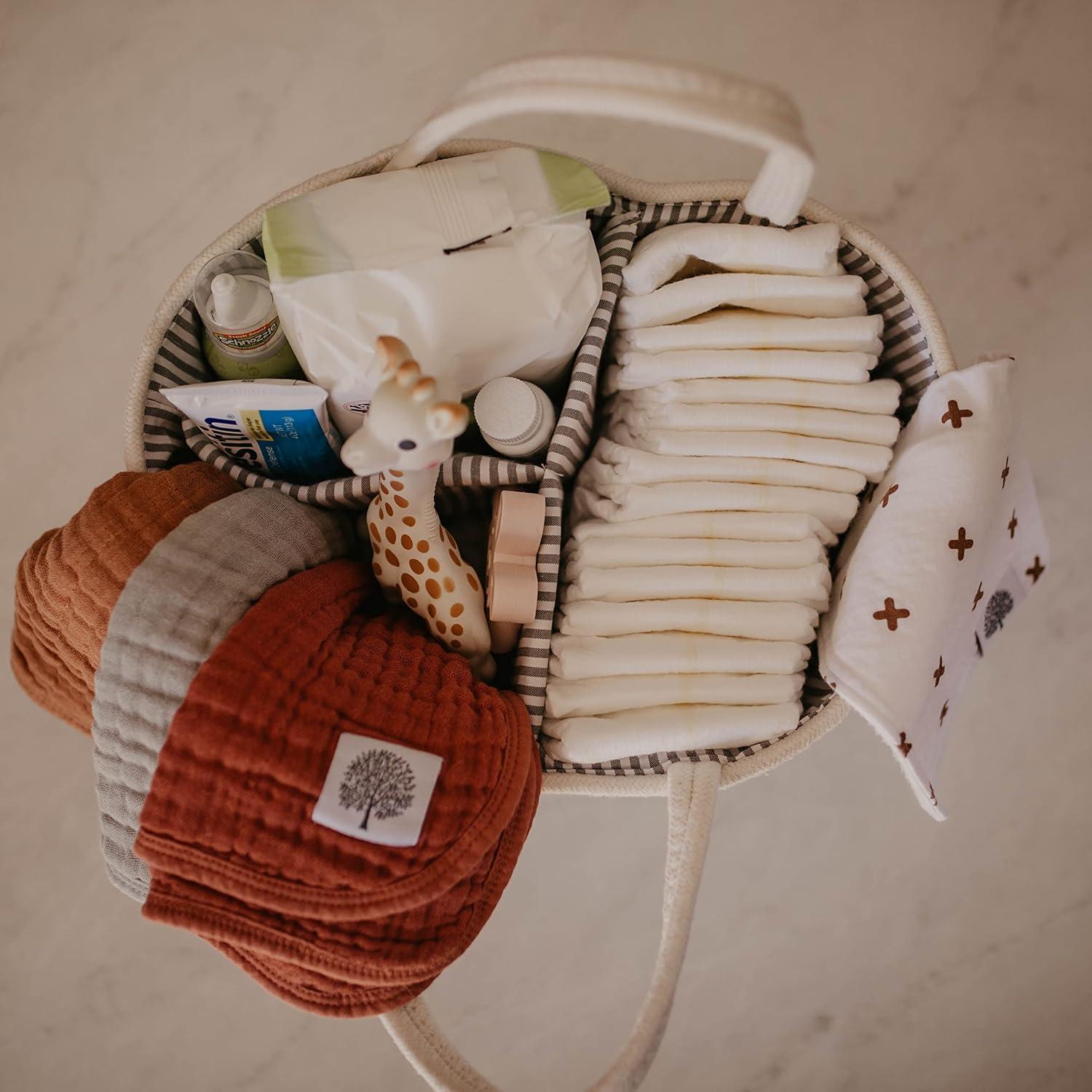 Pañales para Eructar Parker Baby Co. 100% Algodón Set de 4