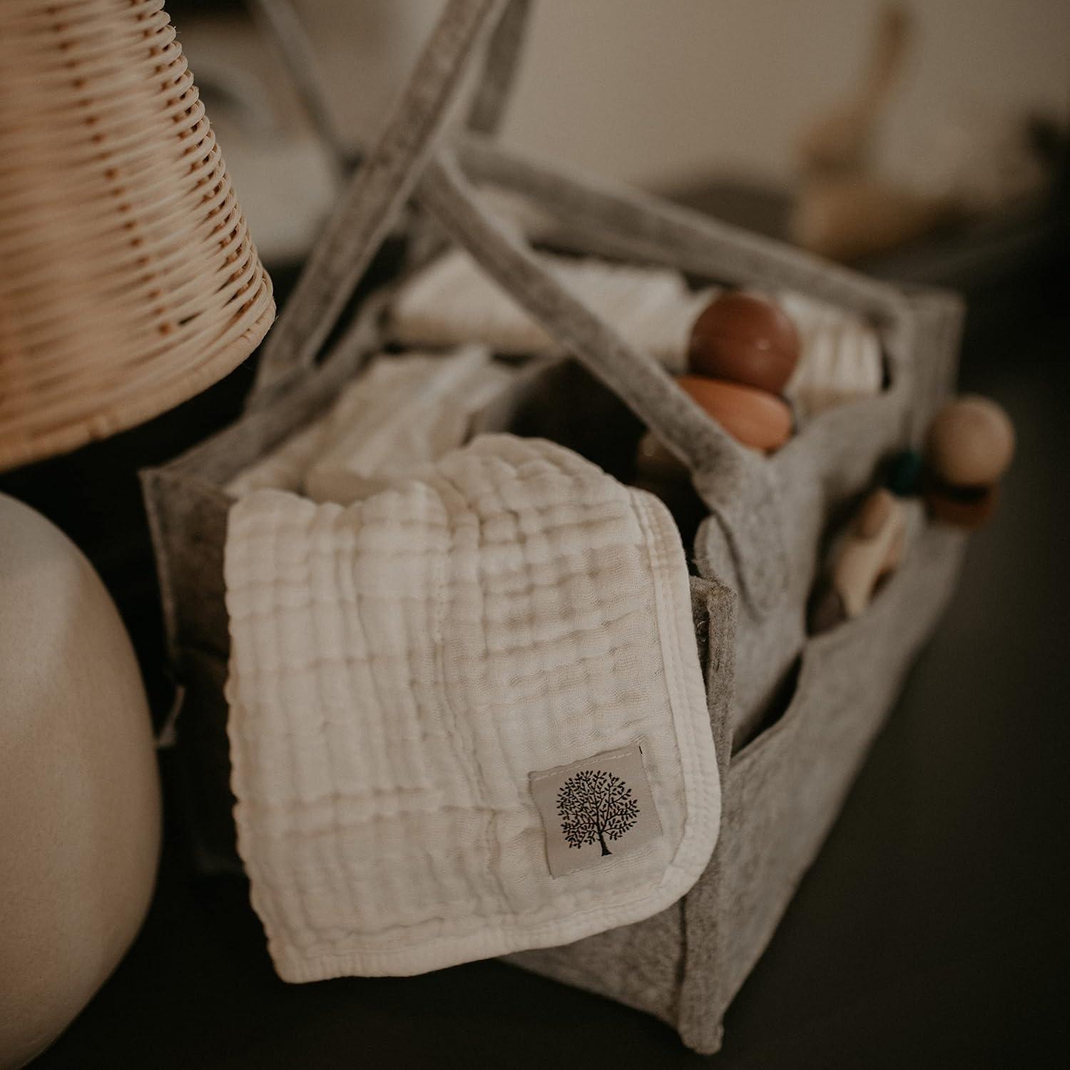 Pañales para Eructar Parker Baby Co. 100% Algodón Set de 4