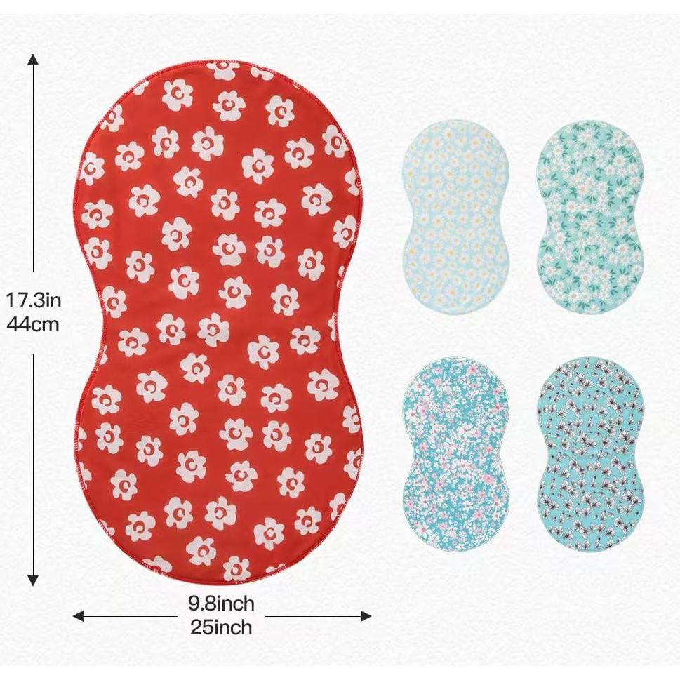 Paquete de 5 Pañales para Eructar Bebé Sleepyturtle Suaves