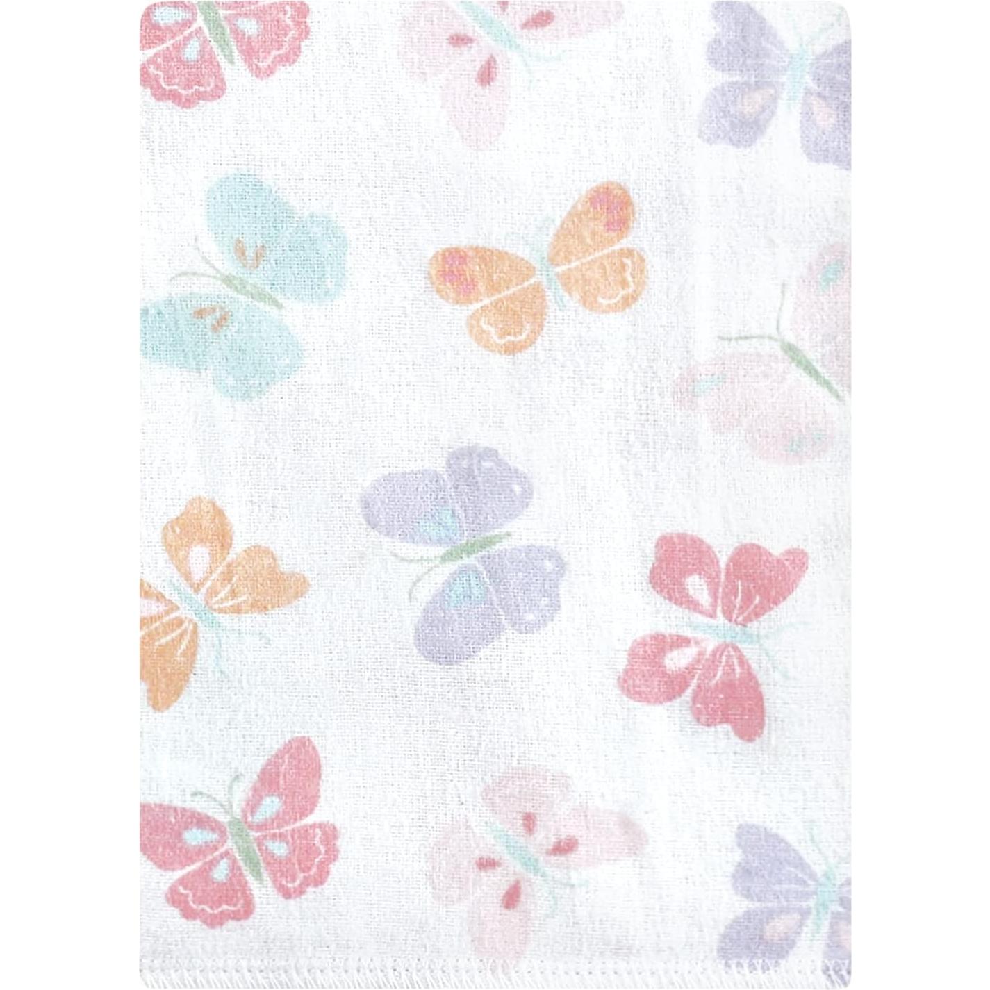 Pañales de Eructo Hudson Baby Algodón Unisex Mariposa Pastel