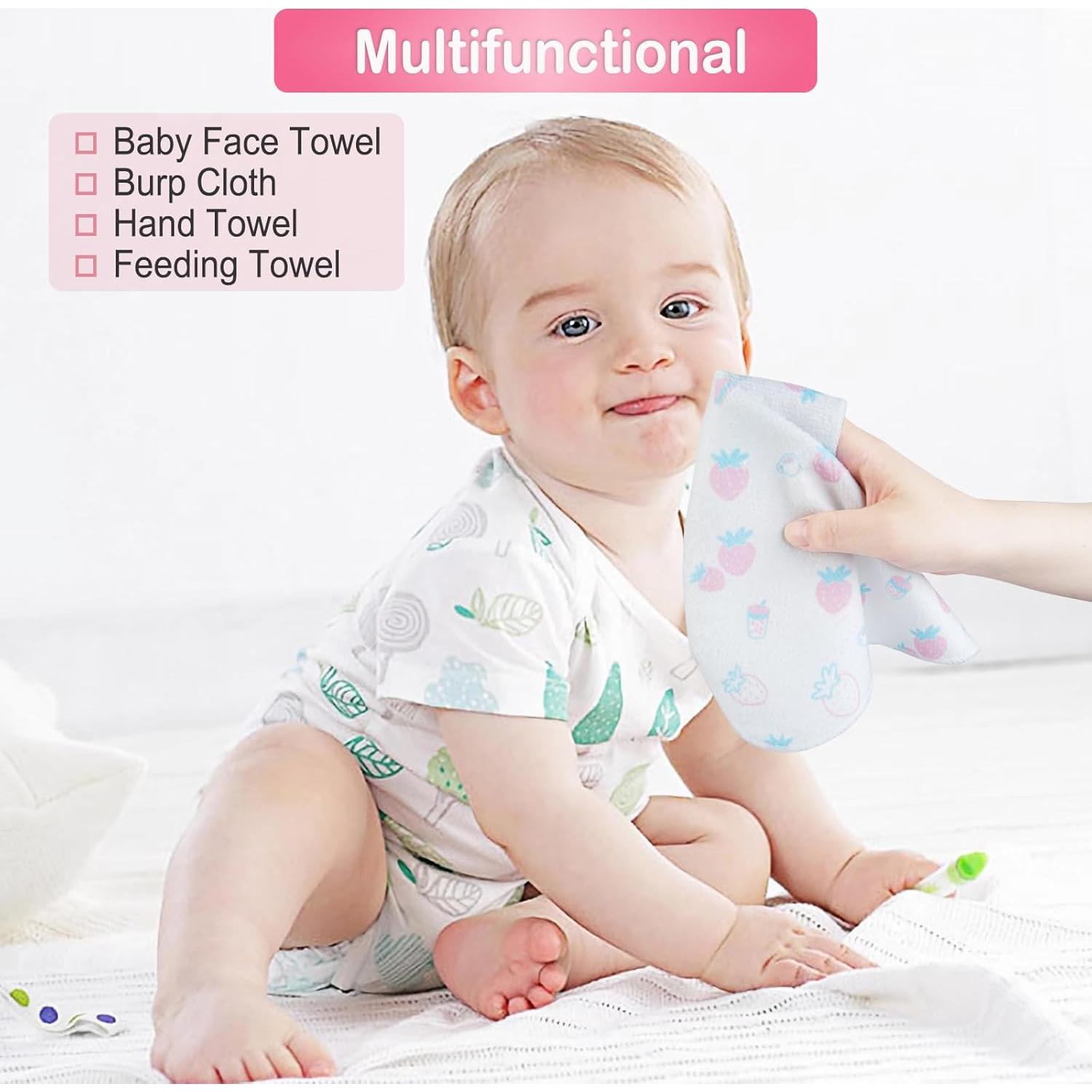 Toallitas de Baño Softan para Bebés 24 Pcs Ultra Suaves 22.86 cm