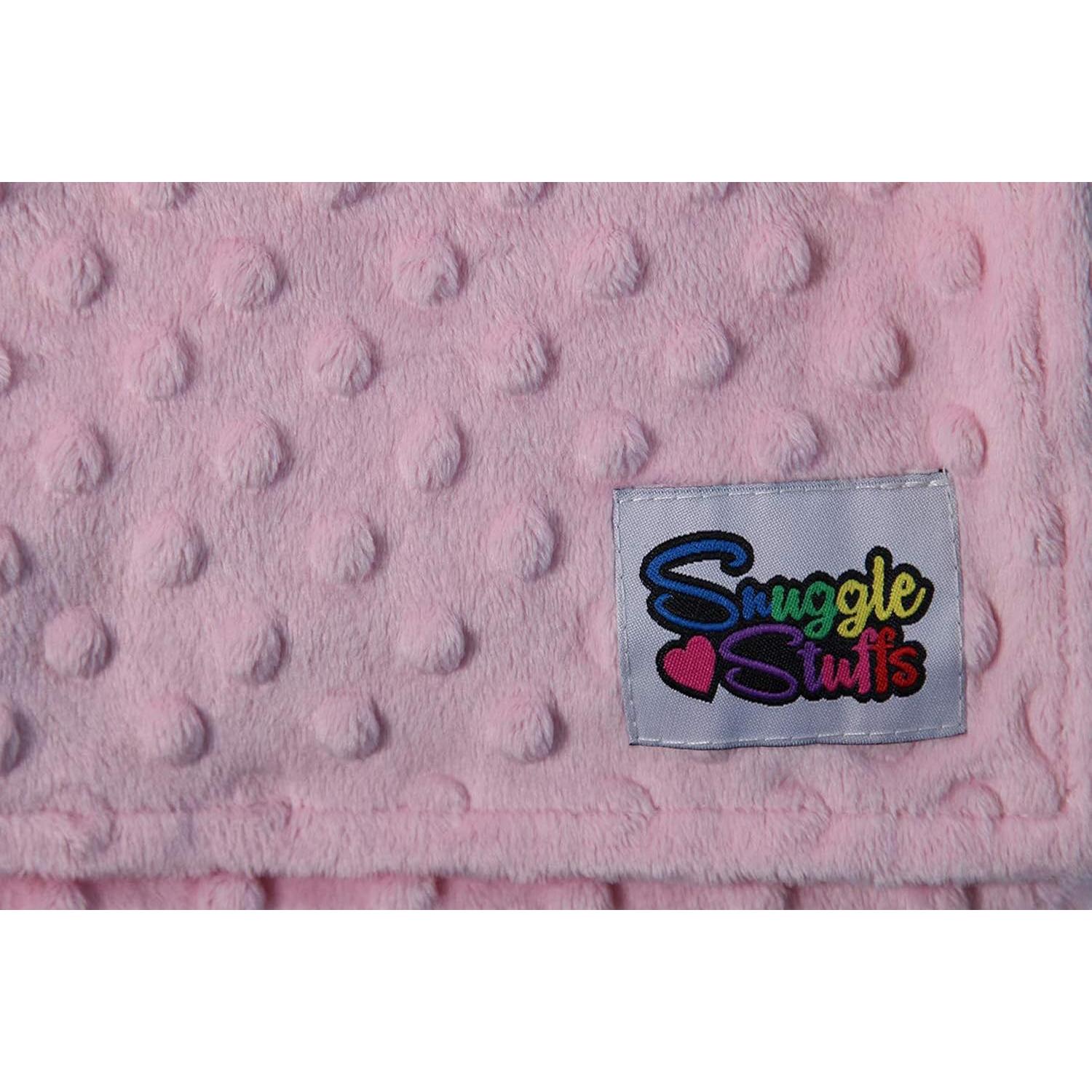 Paquete de 5 Paños de Eructo Snuggle Stuffs Rosa 42x23cm