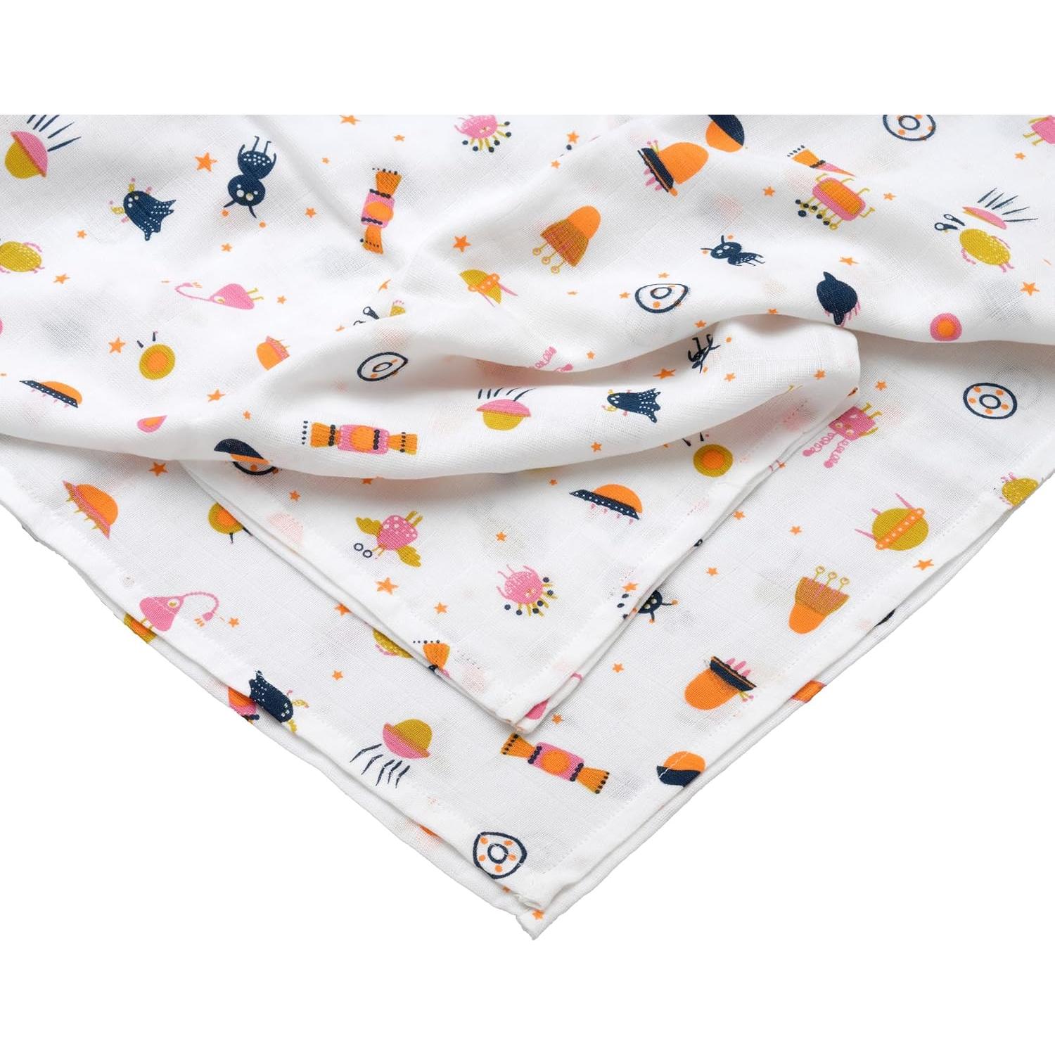 Set de Mantitas de Muslín Mommy's Care - 4 Piezas para Bebés