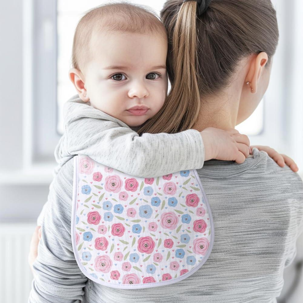 Paquete de 5 Pañales para Eructar Bebé Sleepyturtle 100% Algodón