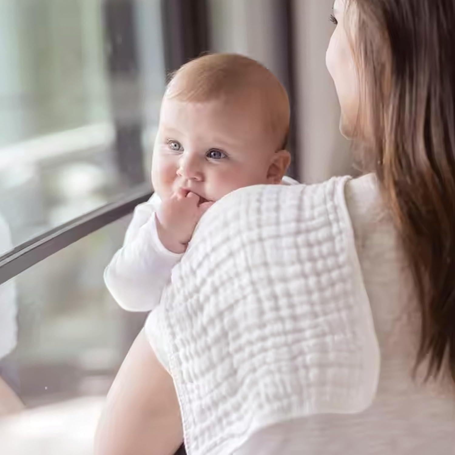 Pañales de Lavado Esquina de Aiden 100% Algodón Orgánico 3 Piezas