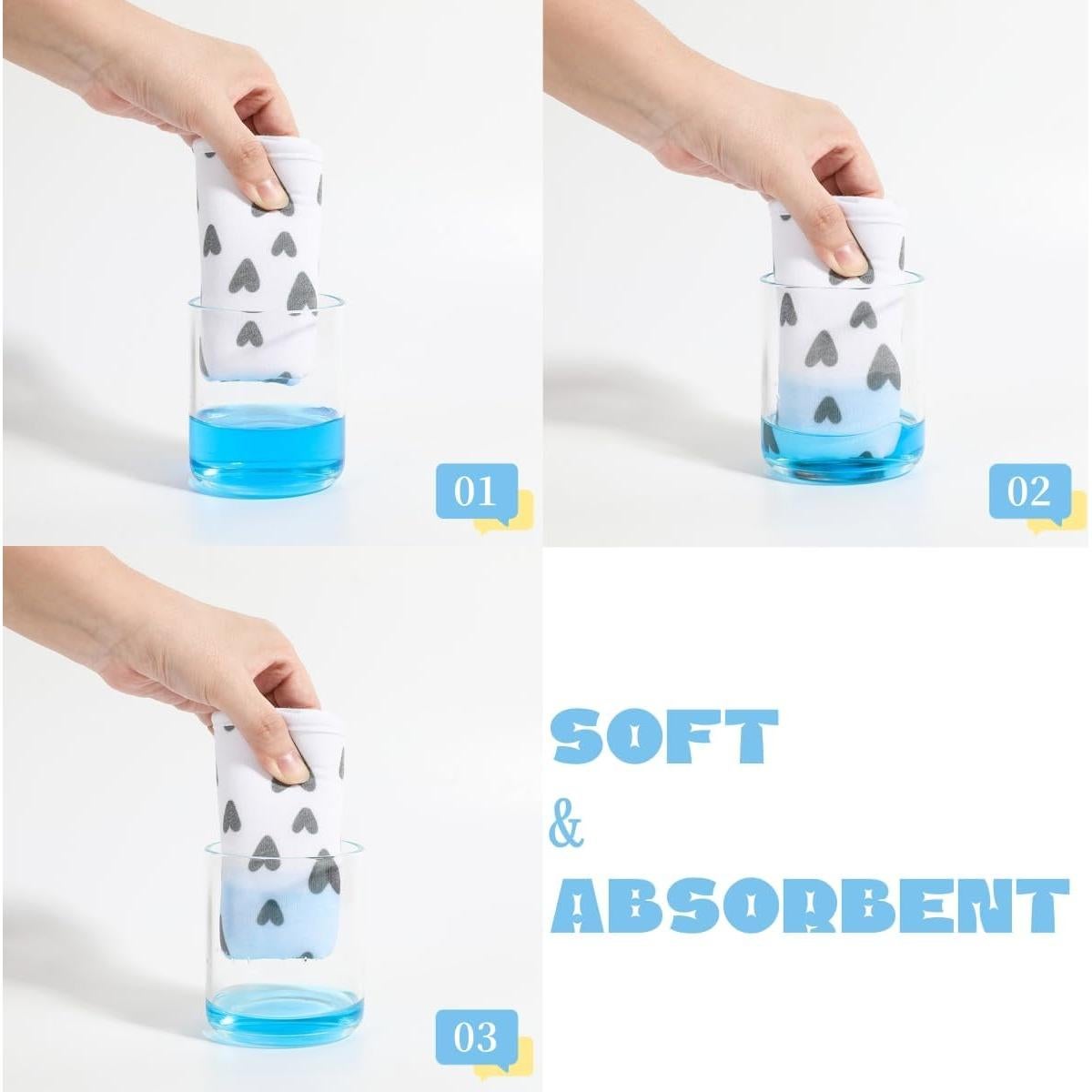 Paquete de 5 Pañales de Algodón Gelisite Extra Absorbentes