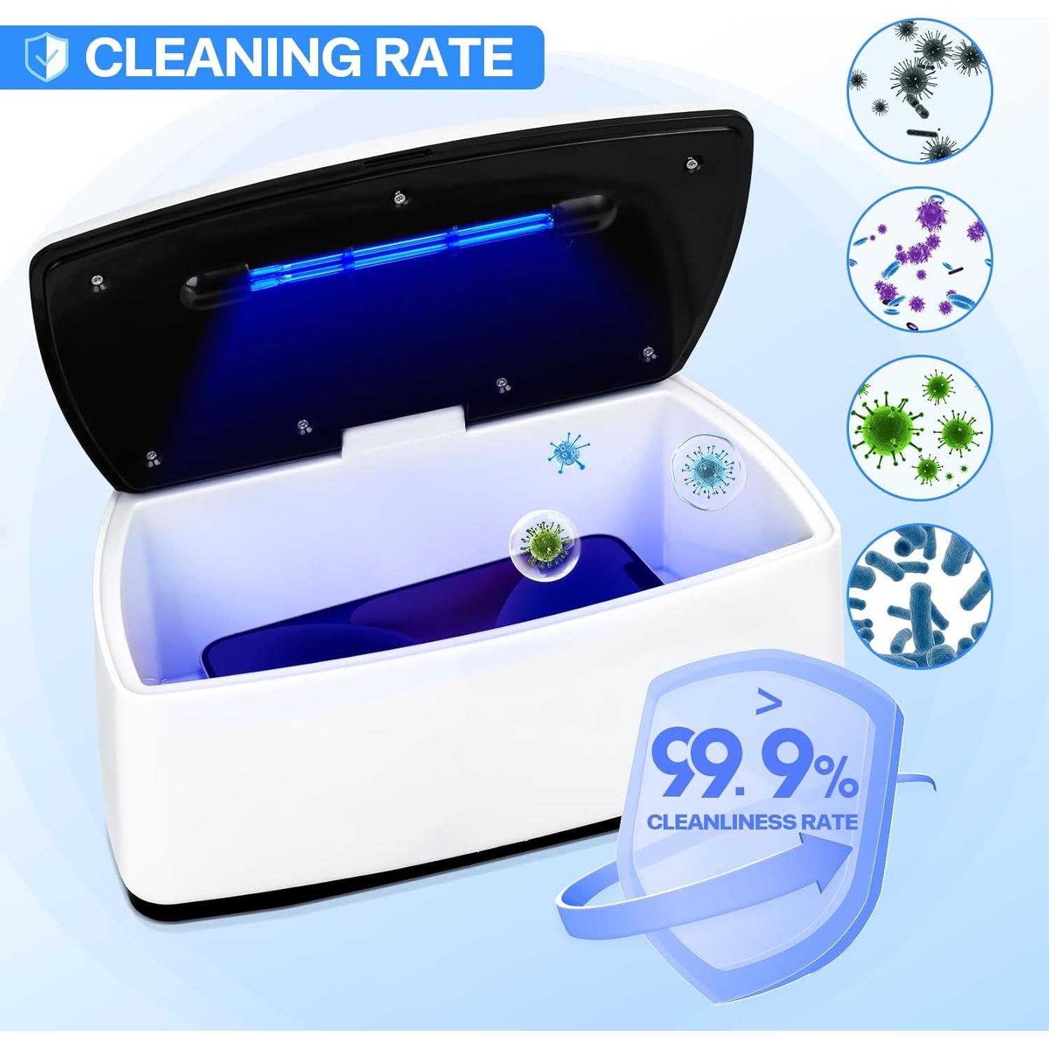 Esterilizador de Herramientas de Uñas LXIANGN 1L USB Blanco