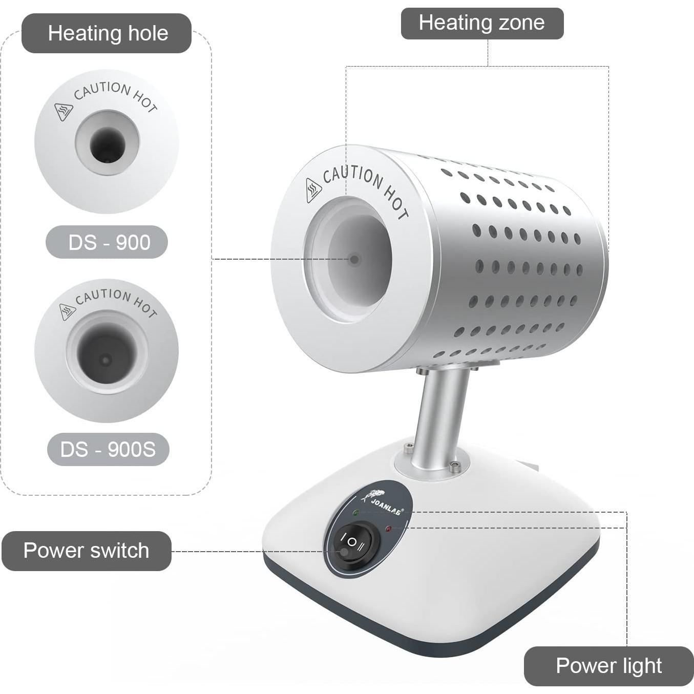 Esterilizador Infrarrojo JOANLAB DS-900 para Laboratorio 825°C