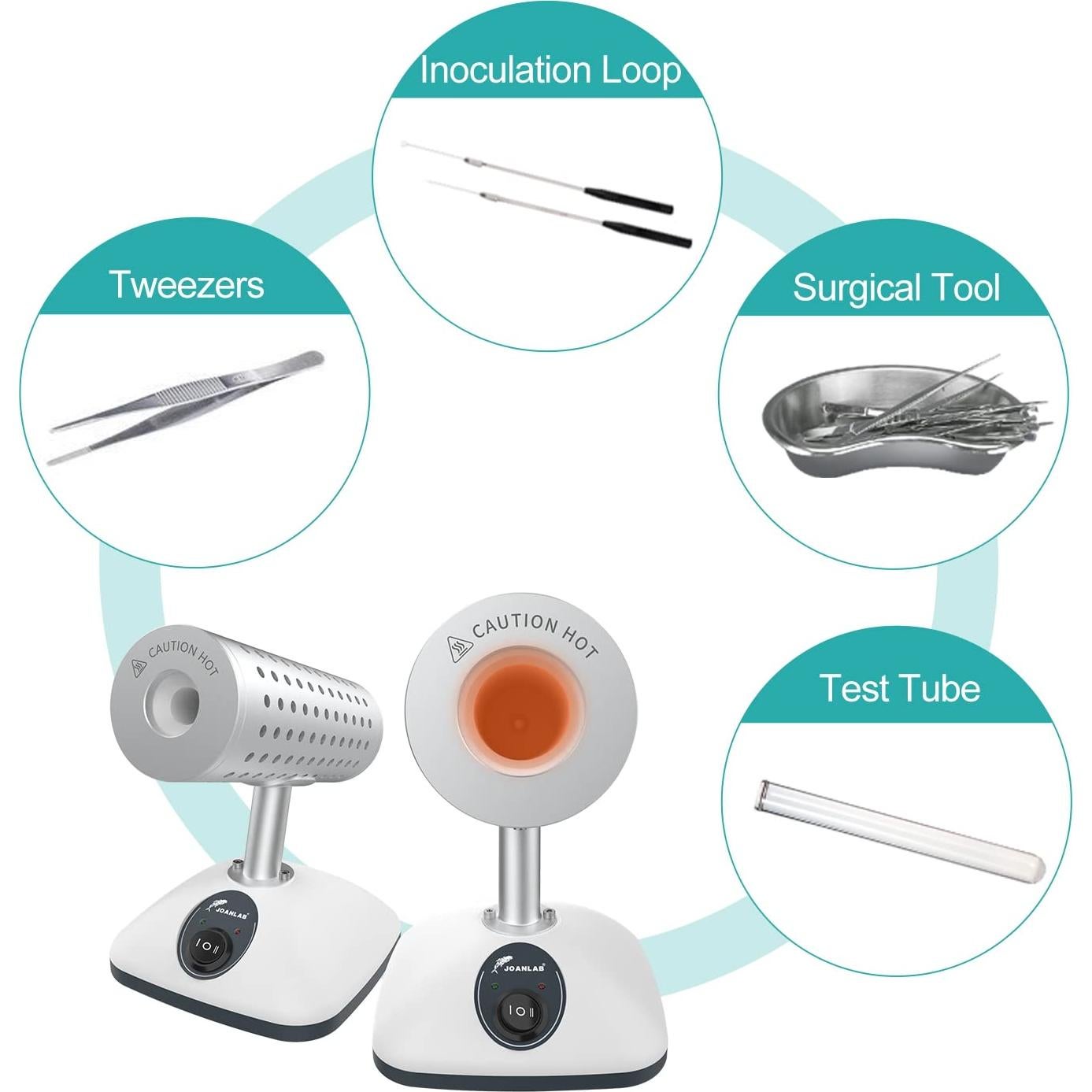 Esterilizador Infrarrojo JOANLAB DS-900 para Laboratorio 825°C