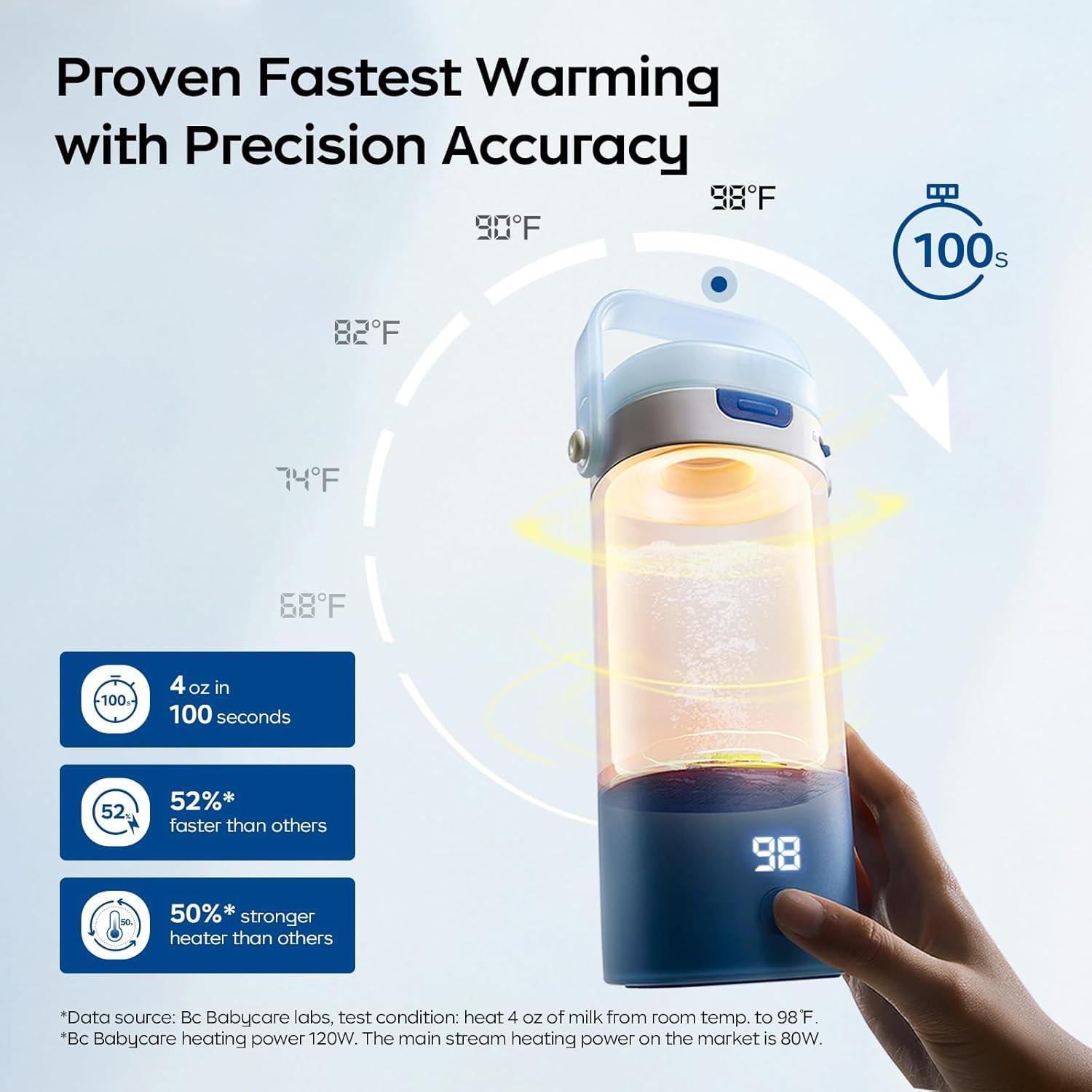 Calentador de Leche y Procesador de Alimentos Bc Babycare