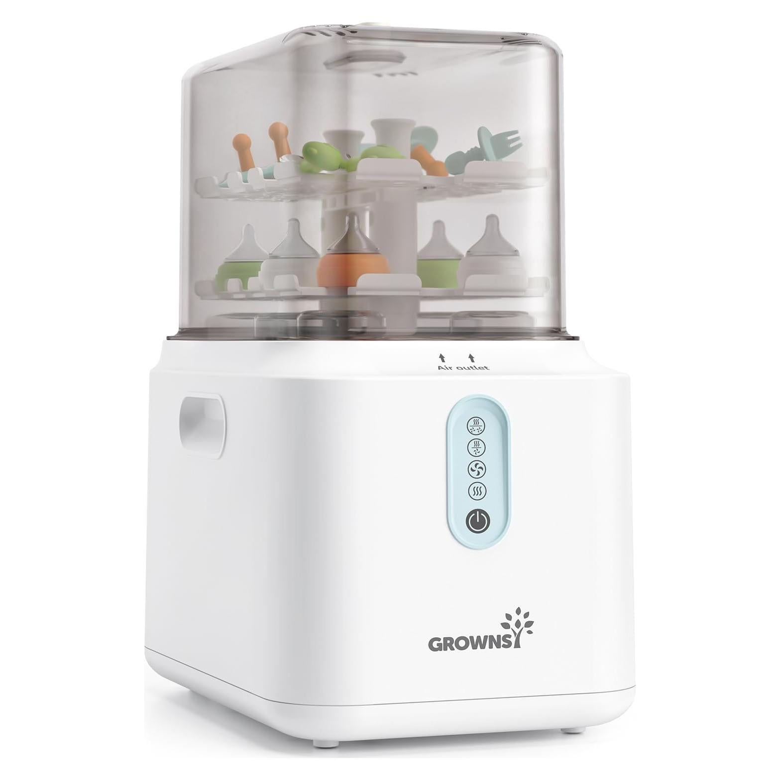 Esterilizador y Secador de Botellas Grownsy 3 Capas 2.42kg
