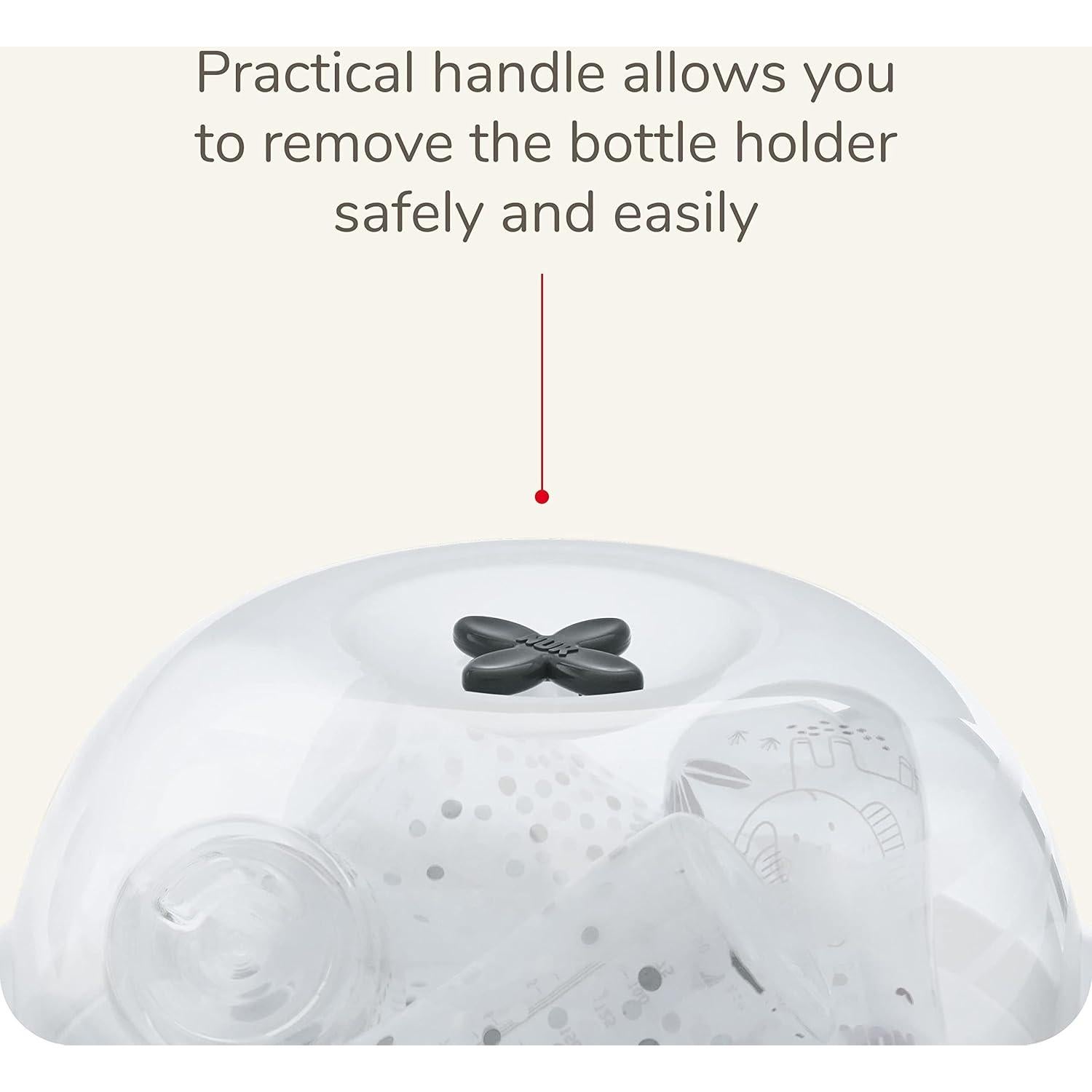 Esterilizador de Biberones NUK Micro Express 4 Minutos Vapor