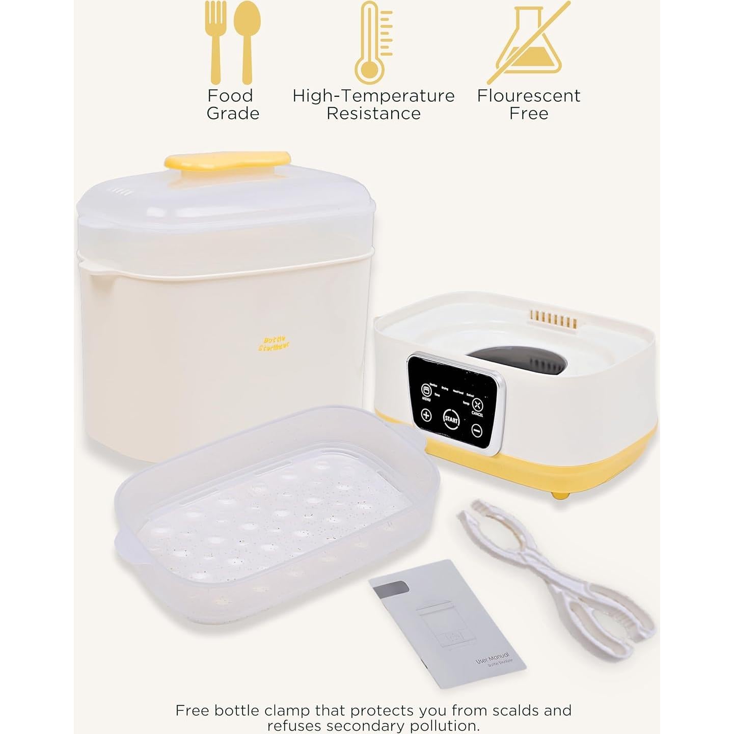 Esterilizador y Secador de Botellas Eléctrico 6 en 1 - 2.16 kg