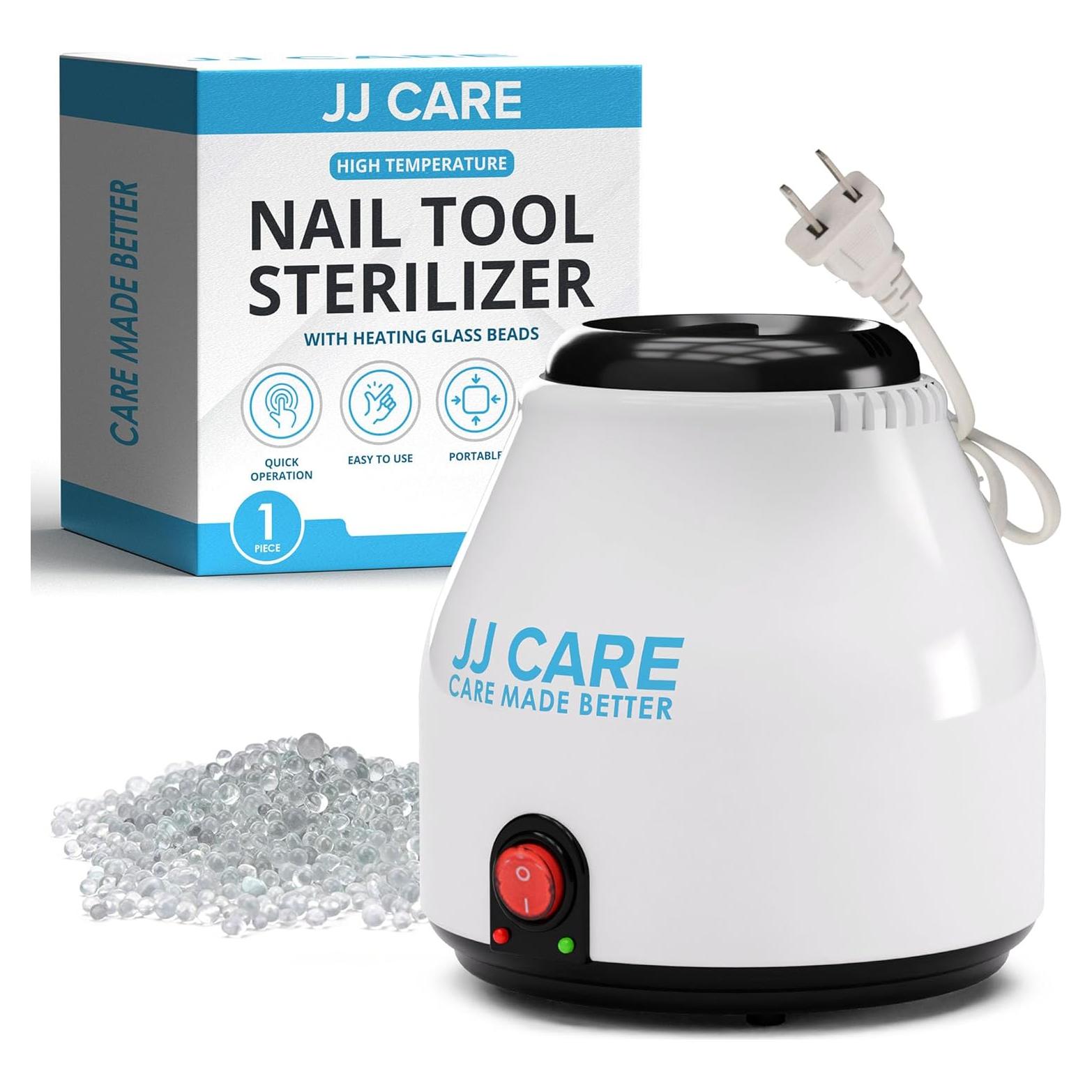Esterilizador de Herramientas de Uñas JJ Care 275°C Compacto