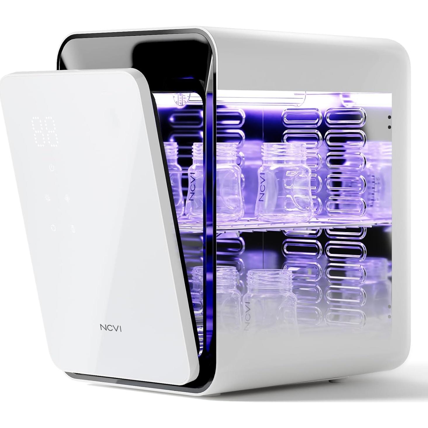 Secador de Botellas para Bebés NCVI 12L con Luz UV