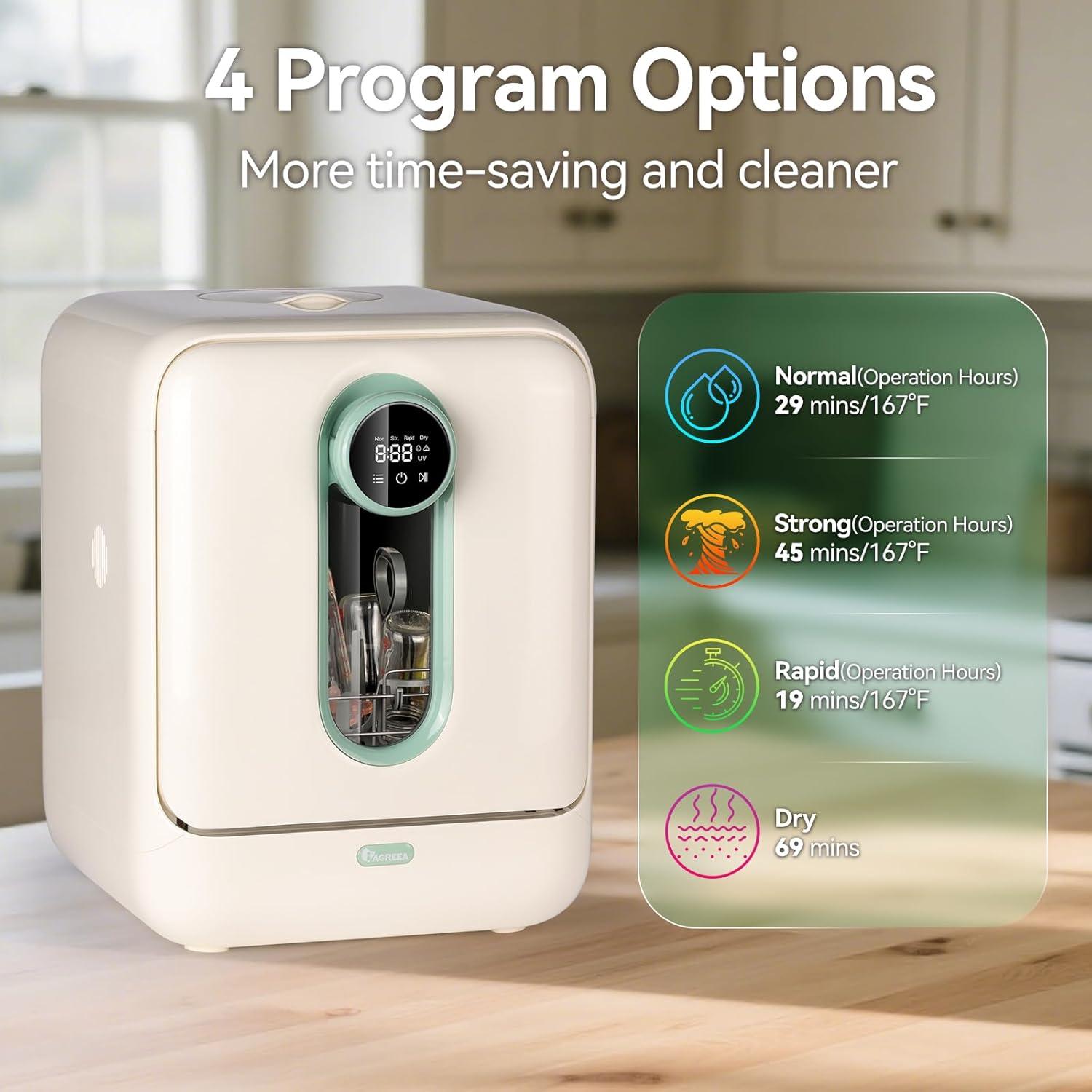 Lavadora de Biberones IAGREEA 3.2L con Secado y Esterilización