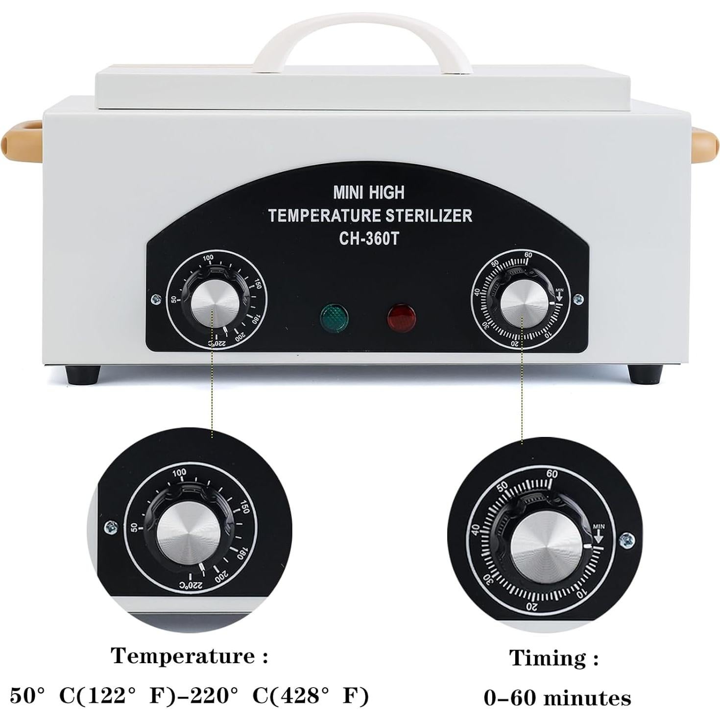 Autoclave Estérilizador WINB 1.5L 300W 110V para Herramientas