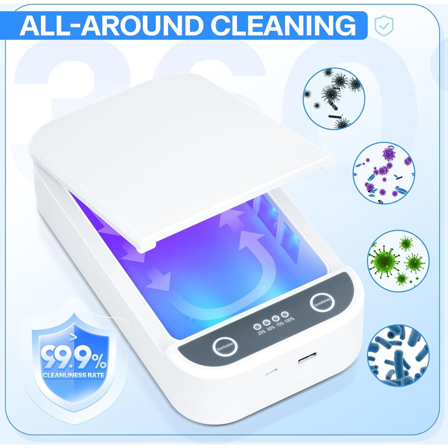 Esterilizador de Herramientas de Uñas LXIANGN USB Portátil 5 Min