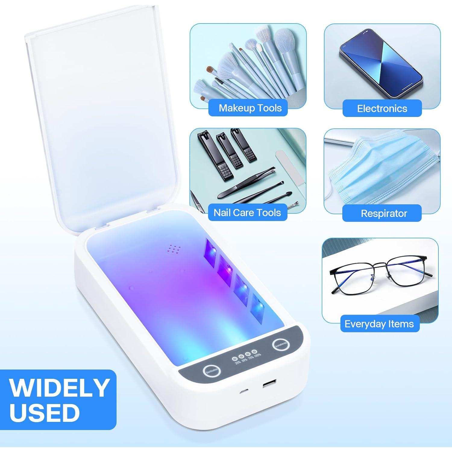 Esterilizador de Herramientas de Uñas LXIANGN USB Portátil 5 Min