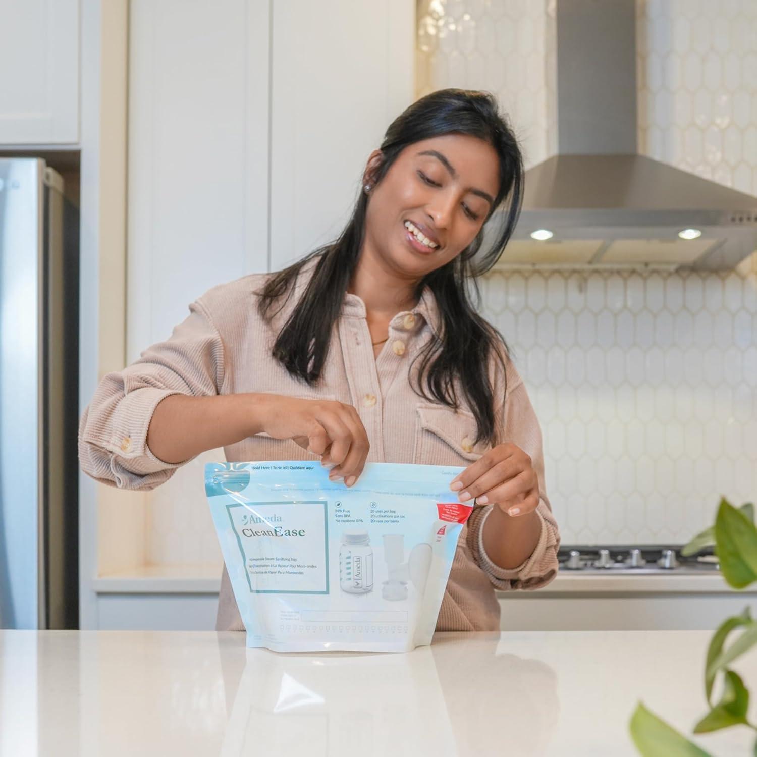 Bolsas de Sanitización por Vapor Ameda CleanEase - 7 Unidades