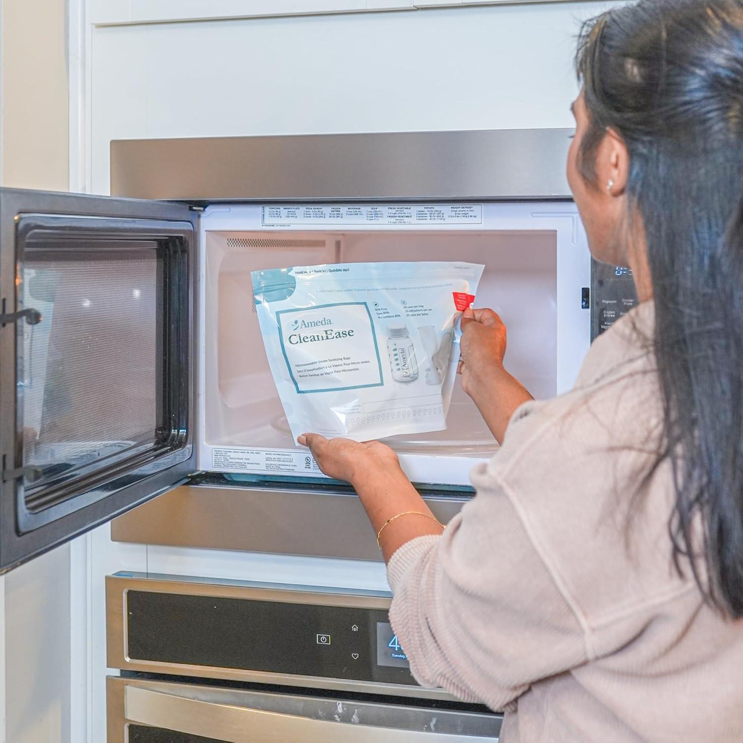 Bolsas de Sanitización por Vapor Ameda CleanEase - 7 Unidades